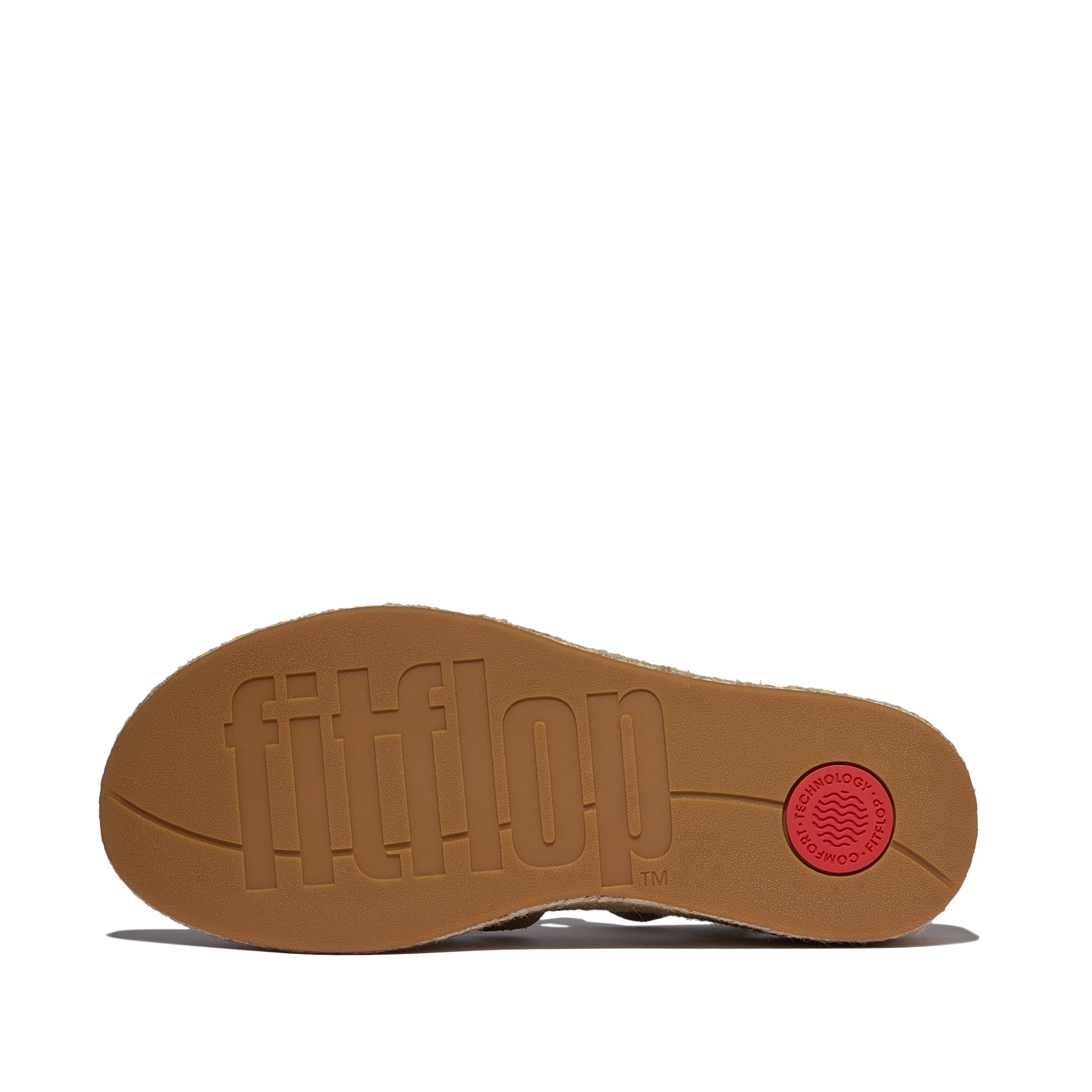 Fitflop Keilsandalette »PLATFFORMS ESPADR. SUEDE FISHERMAN WEDGE SANDALS«  Plateau, Sandale, Sommerschuh mit verstellbaren Riemchen