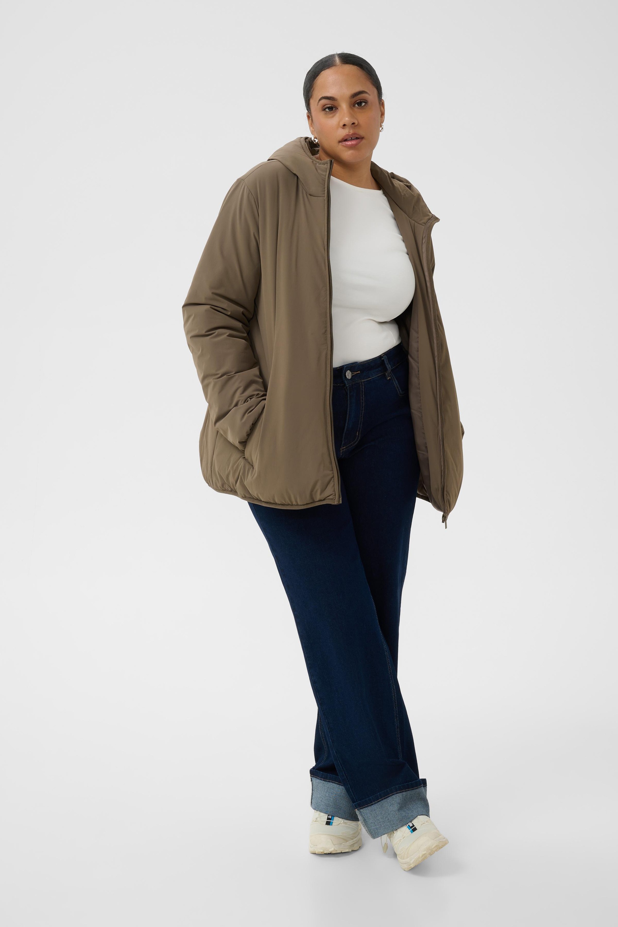 KAFFE Curve Wintermantel »KAFFE Curve Jacke KCscarla«