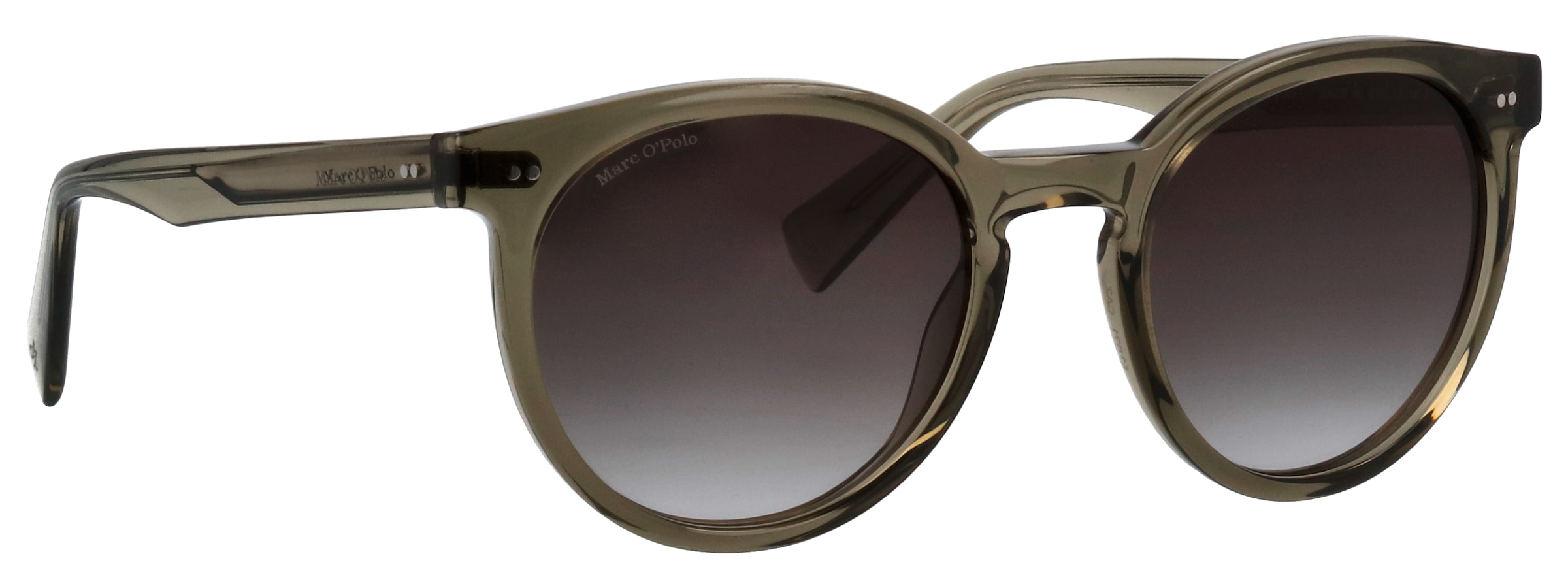 Marc O'Polo Sonnenbrille »506220«, Form Panto, Logoschriftzug auf Bügel und Glas, CR 39