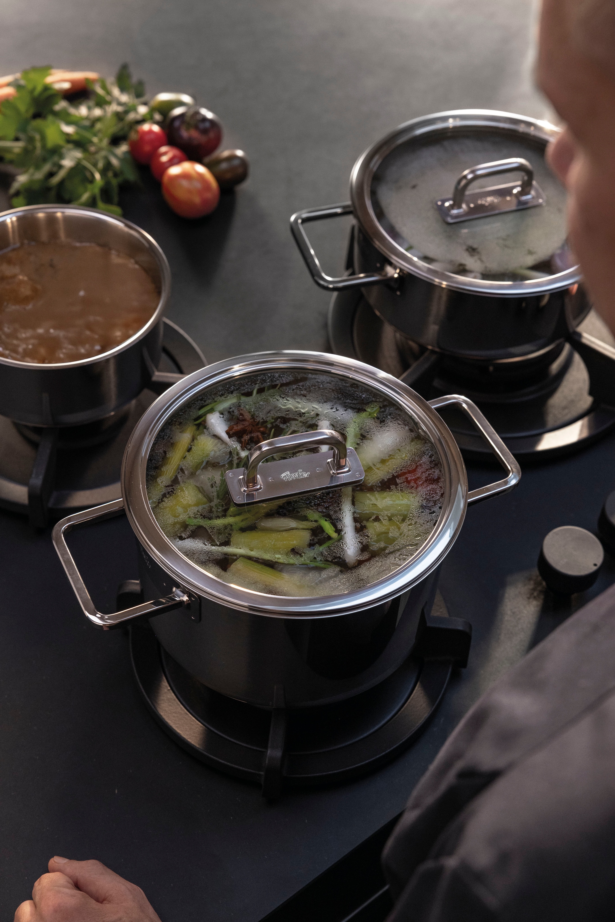 Fissler Bratentopf »Viseo® Pro« 1 tlg. Edelstahl 18/10