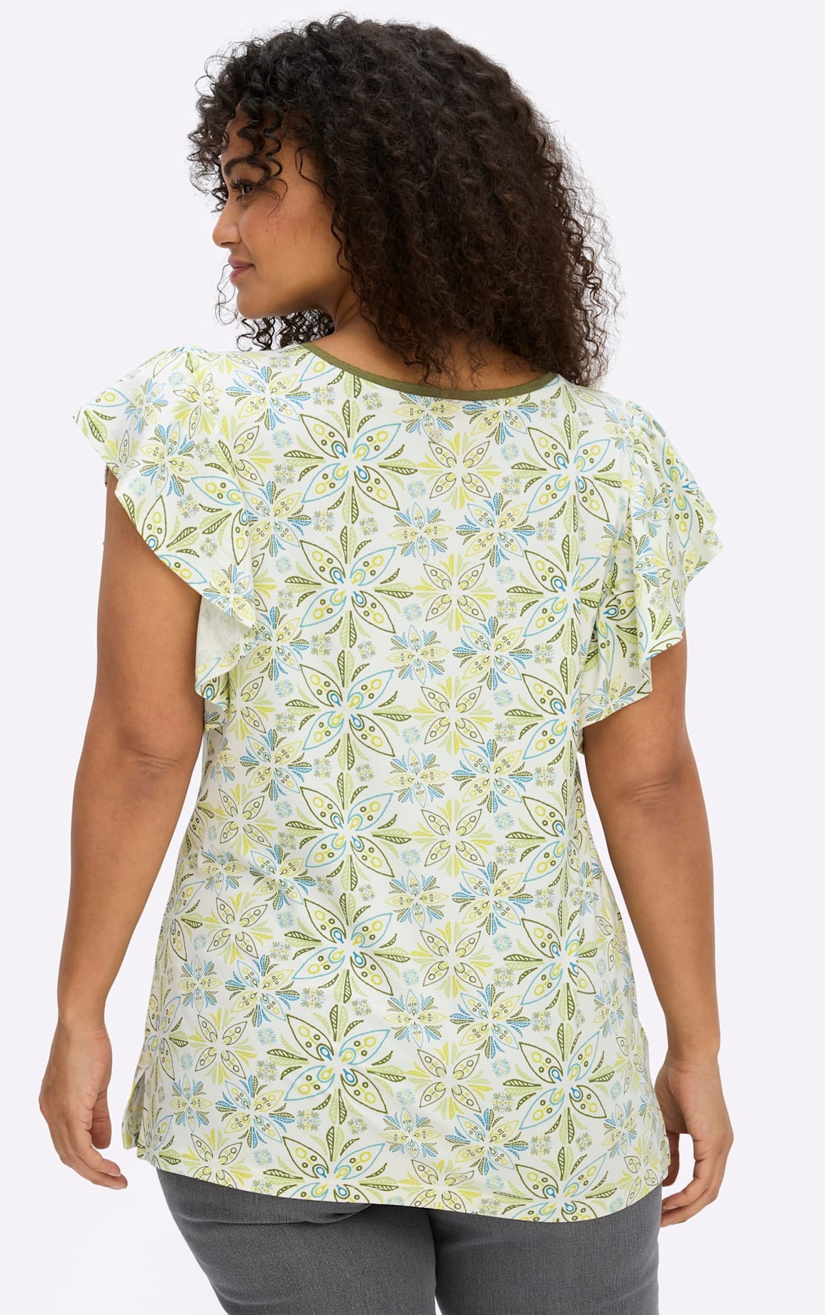 Sheego V-Shirt »Shirt« 1