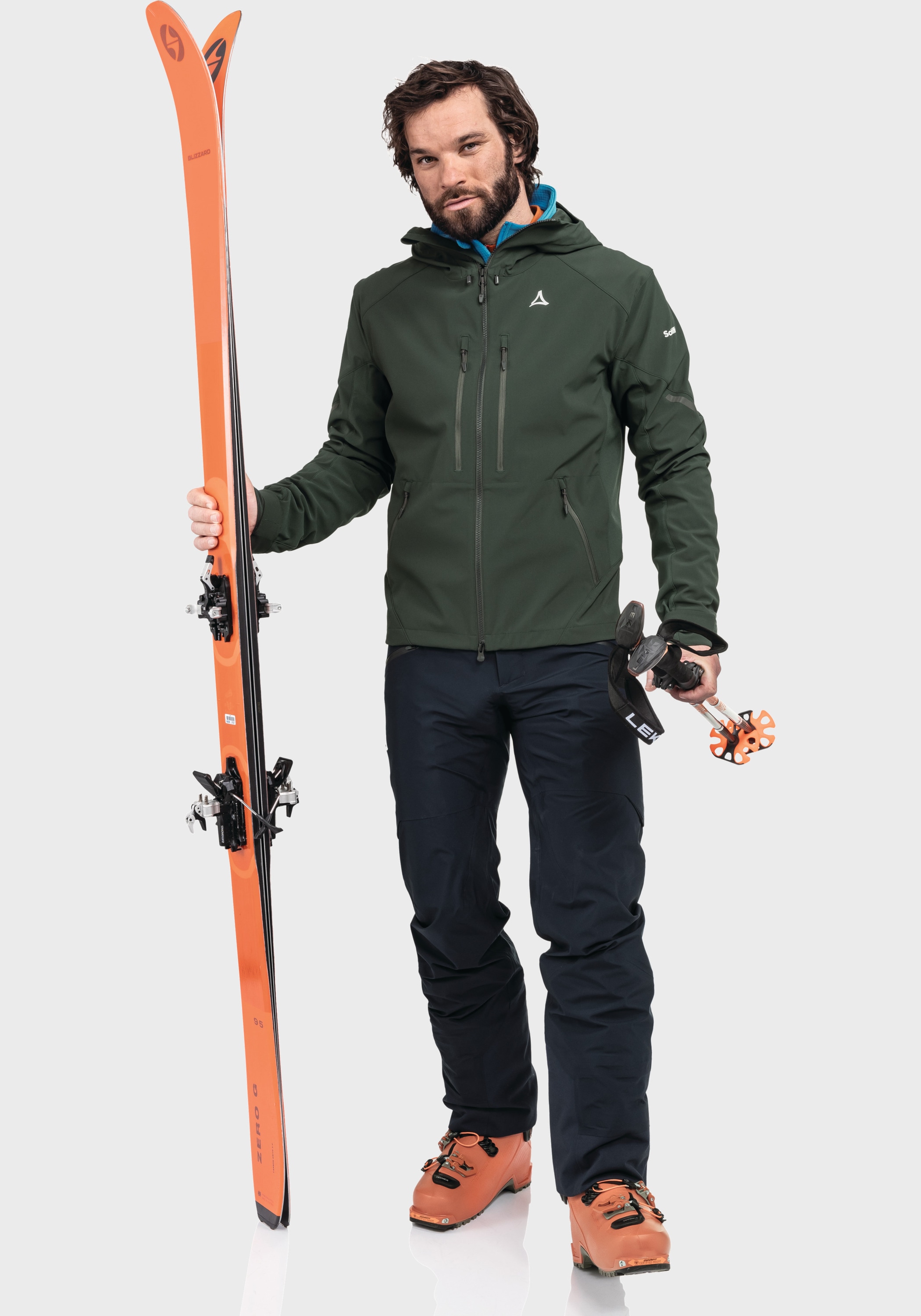 Schöffel Outdoorjacke »Softshell Jacket Matrei M«, mit Kapuze