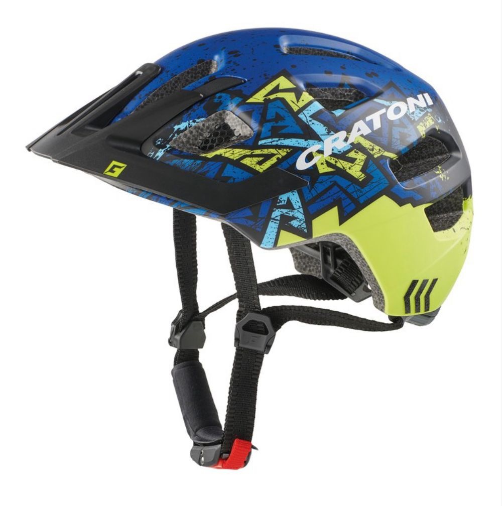 Kinderfahrradhelm »Fahrradhelm Maxster Pro Kid wild/blau matt«