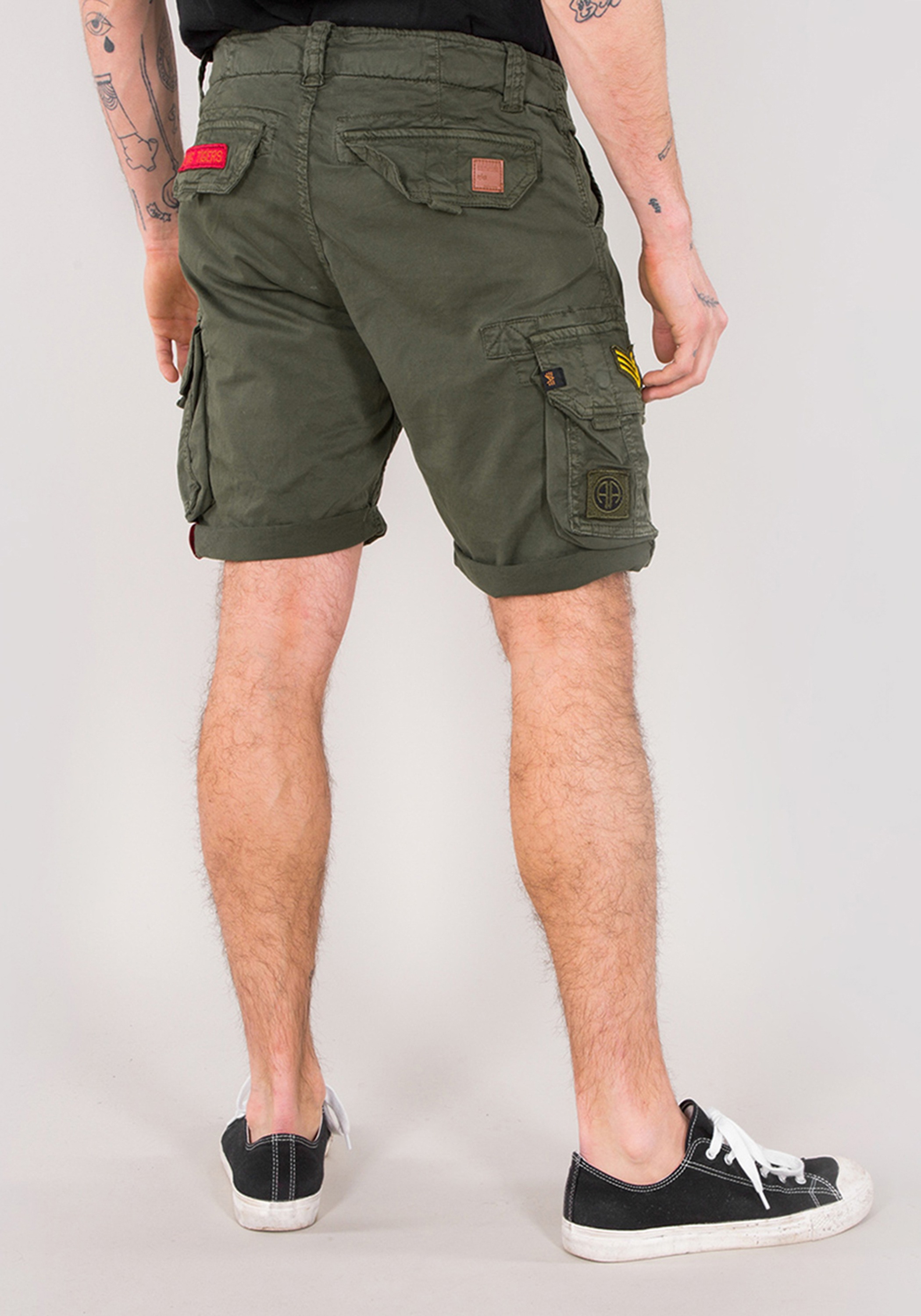 Alpha Industries Shorts »Alpha Industries Men - Shorts Crew Short Patch«