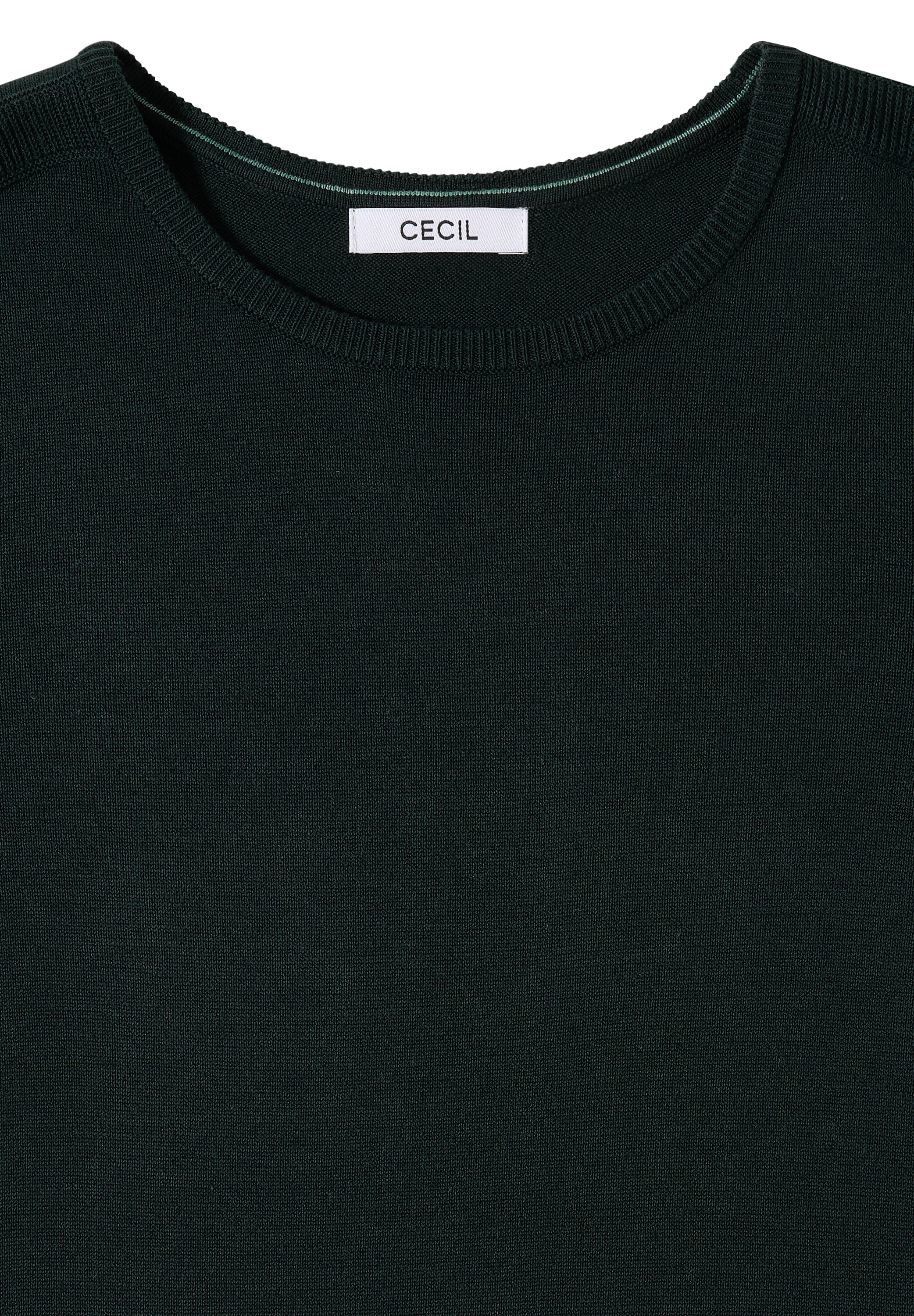 Cecil Strickpullover, mit feinem Detail an der Schulter und Viskose-Anteil