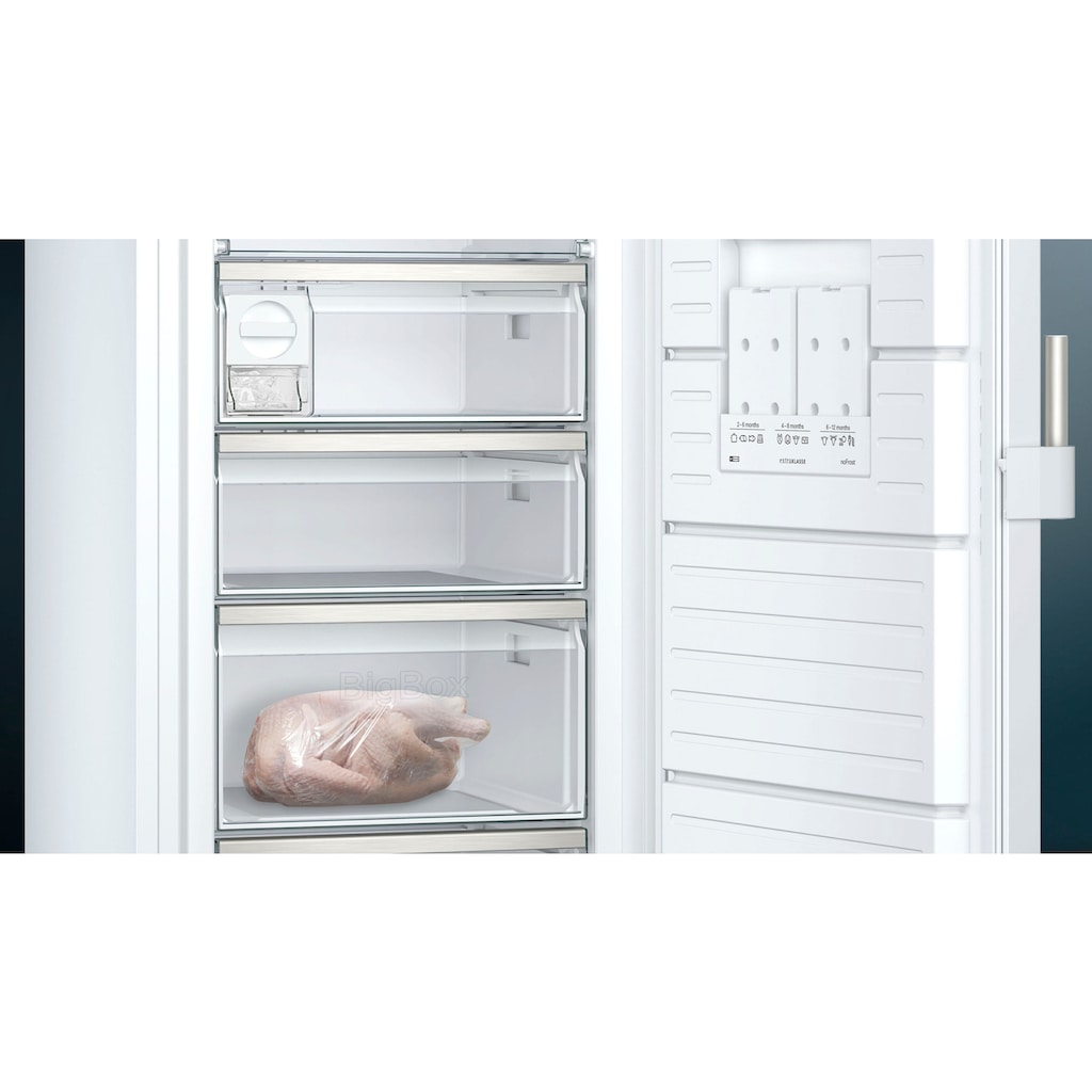 SIEMENS Gefrierschrank »GS58NAWCV«, 191 cm hoch, 70 cm breit