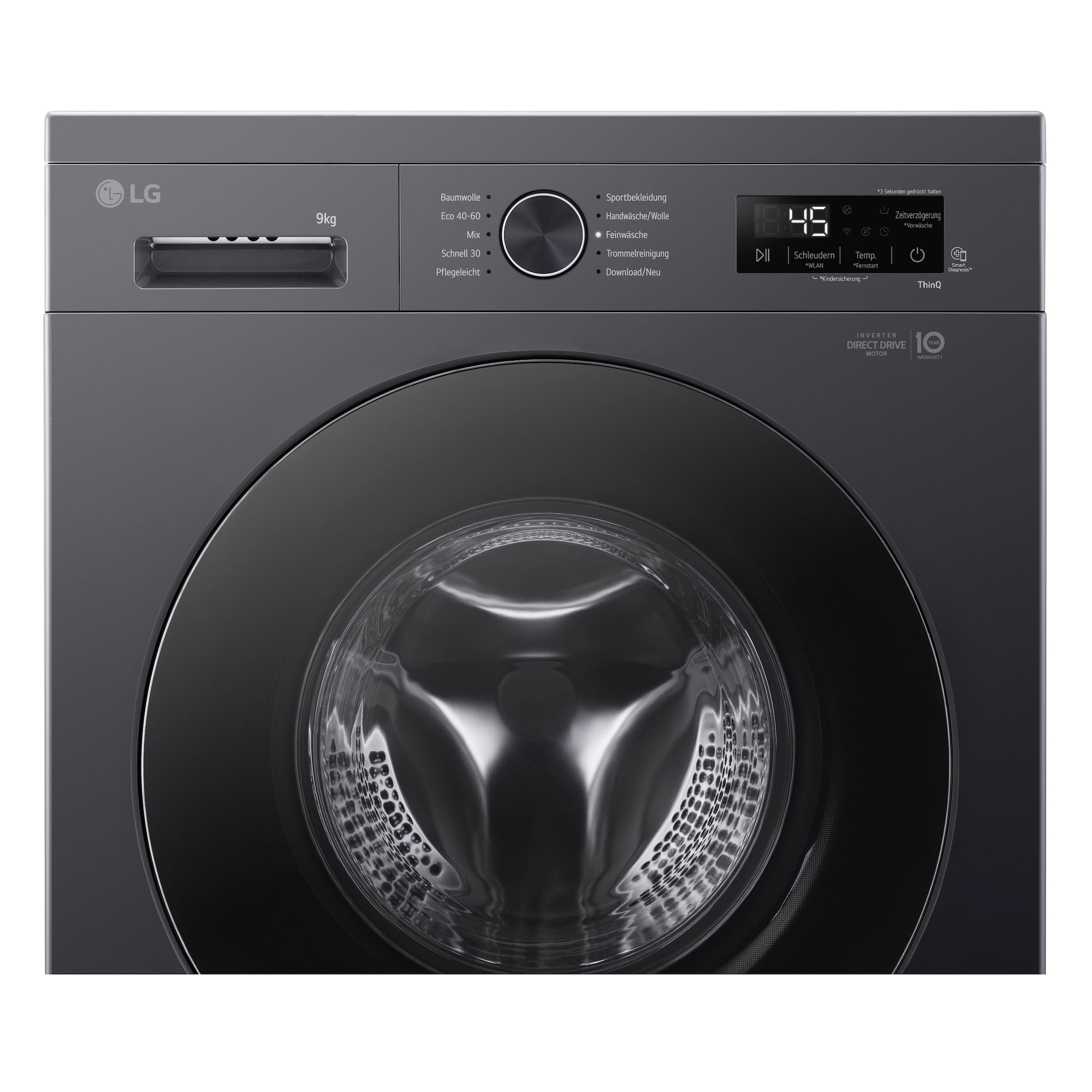 LG Waschmaschine unterbaufähig »F4WB309YB« 9 kg 1400 U/min