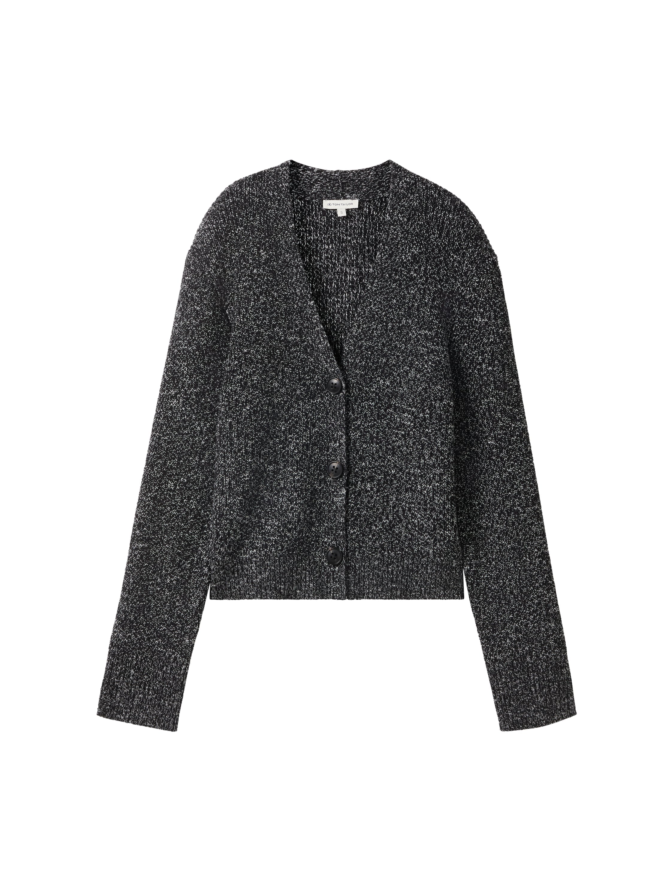 TOM TAILOR Cardigan, in Melange Optik