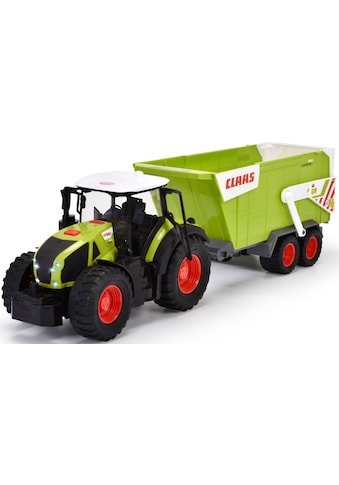 Dickie Toys Spielzeug-Traktor »CLAAS mit Anhänger«, mit Licht und Sound kaufen