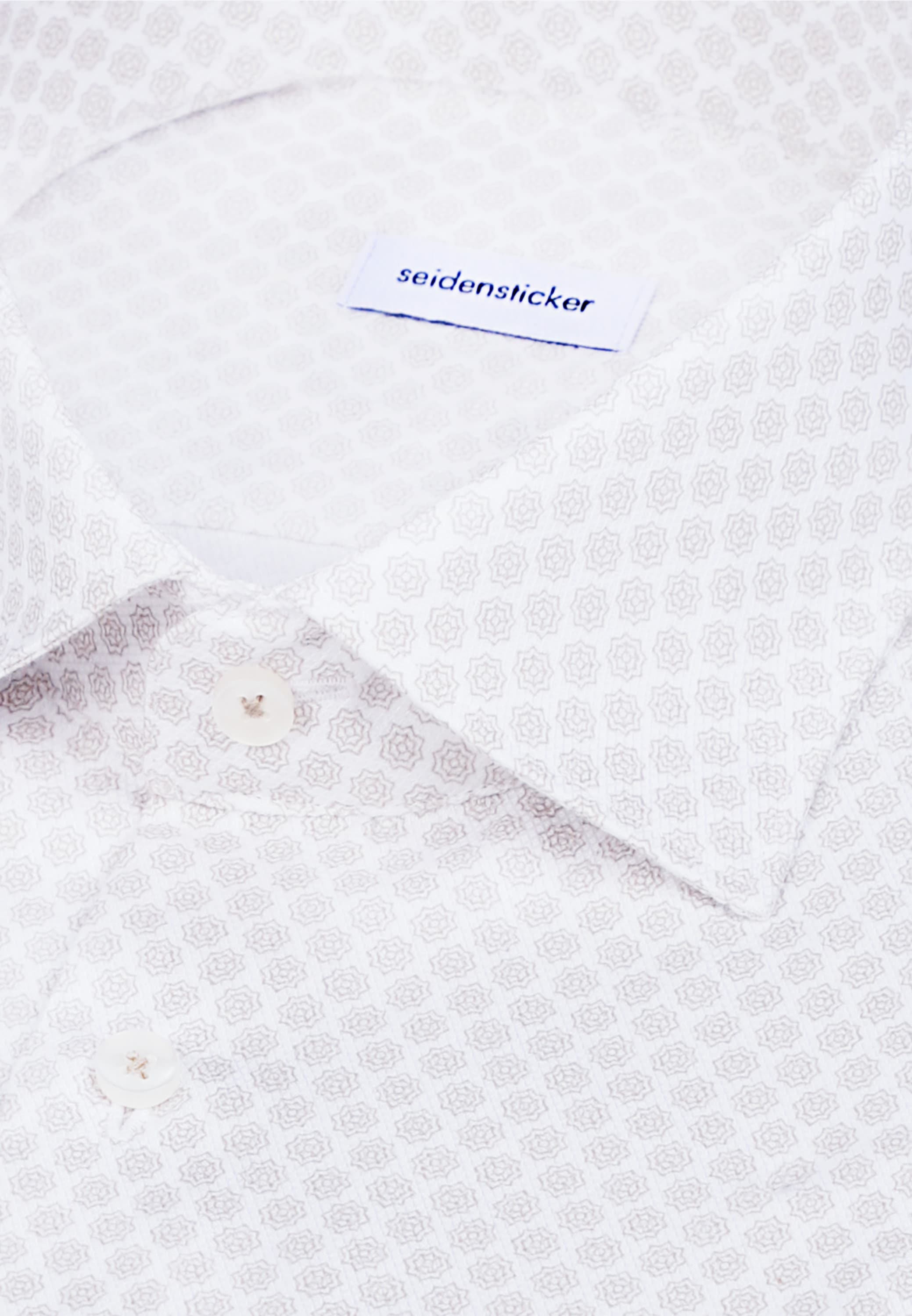 seidensticker Businesshemd »Schwarze Rose« Slim 1/1 Kentkragen Druck