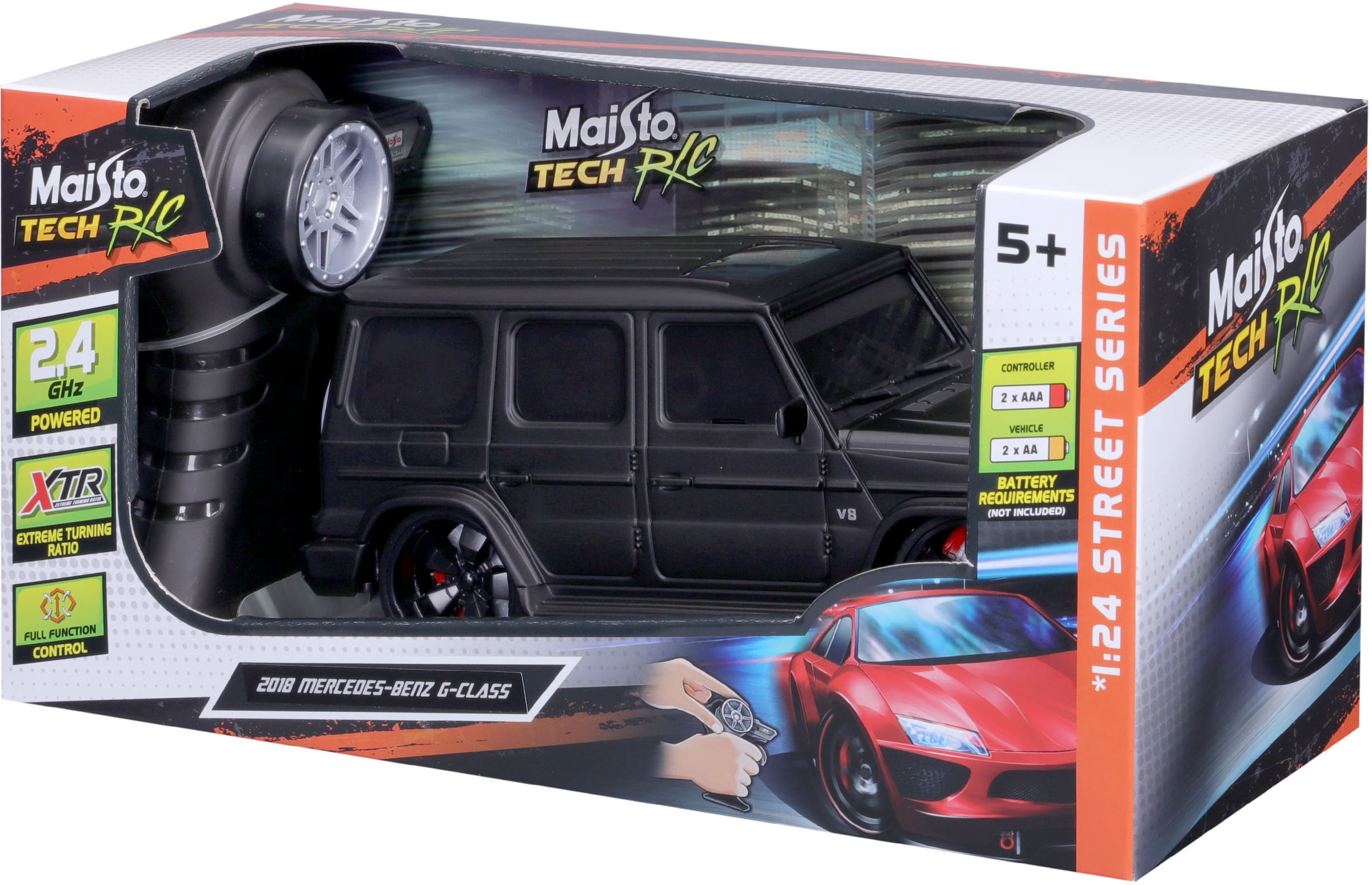 Maisto Tech RC-Auto »RC Mercedes G-Klasse, schwartz«