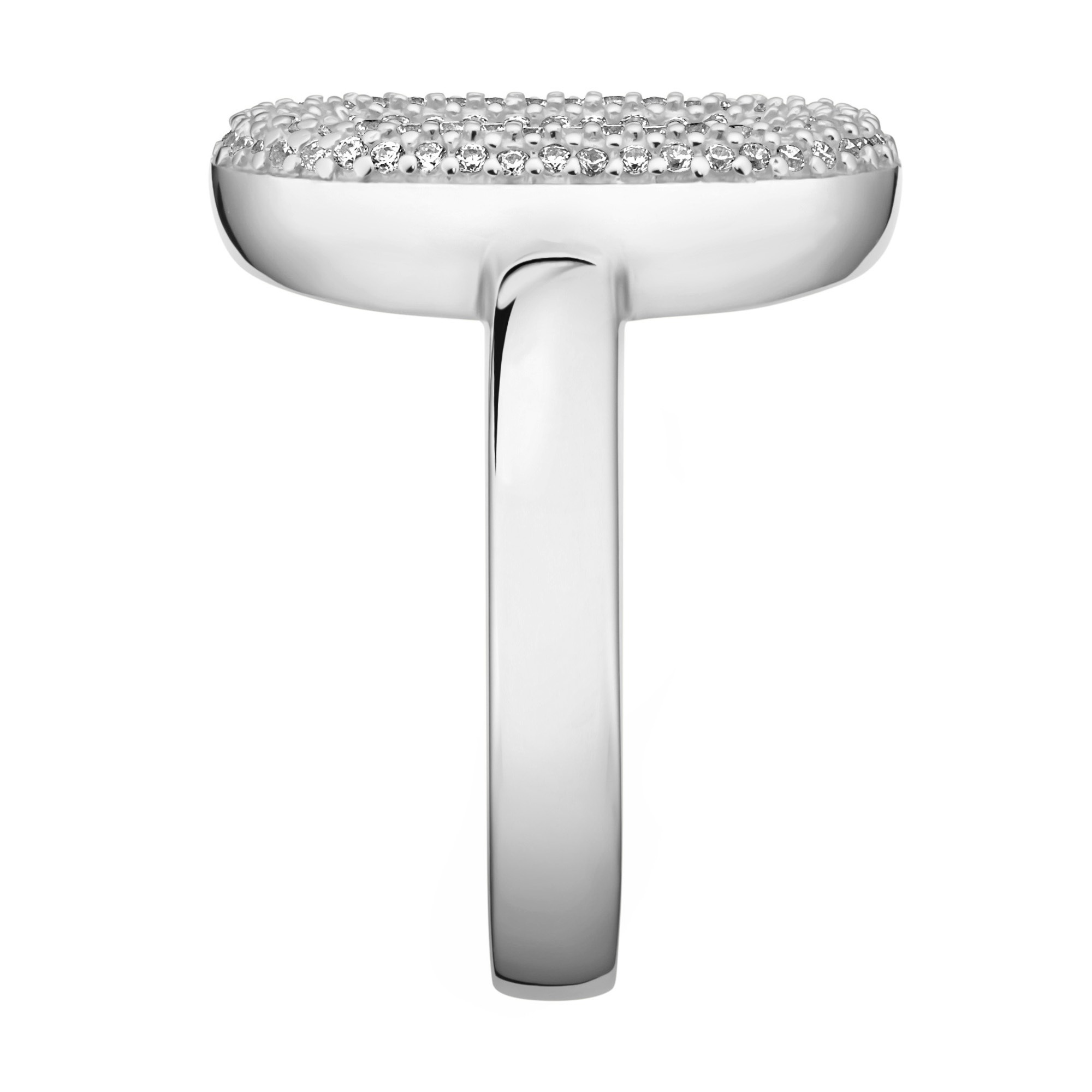 GIORGIO MARTELLO MILANO Silberring »Ring mit weißen Zirkonia, Silber 925«