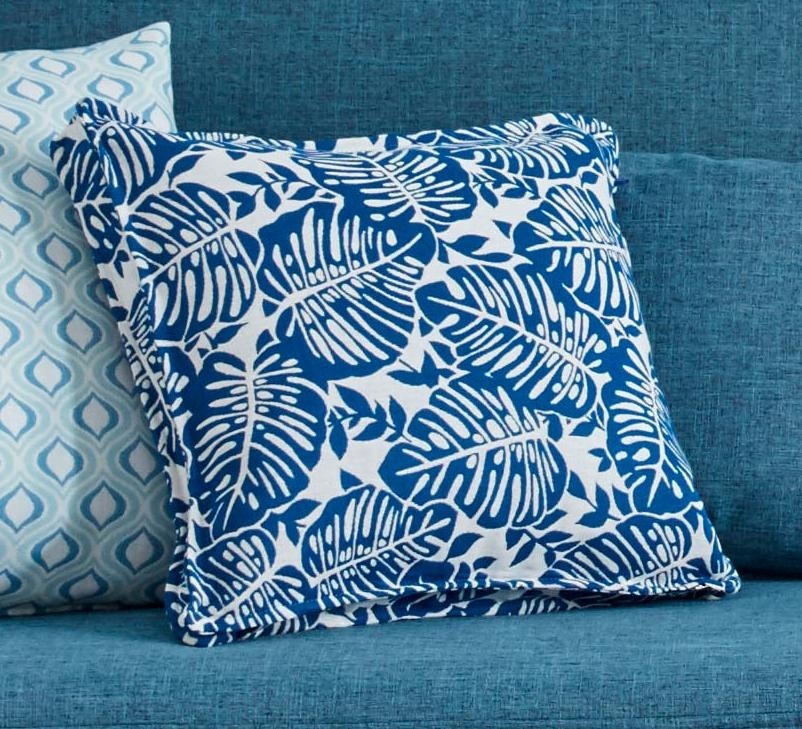 H.O.C.K. Dekokissen »Globe Outdoor« mit Blättern, Kissenhülle mit Füllung, 1 Stück