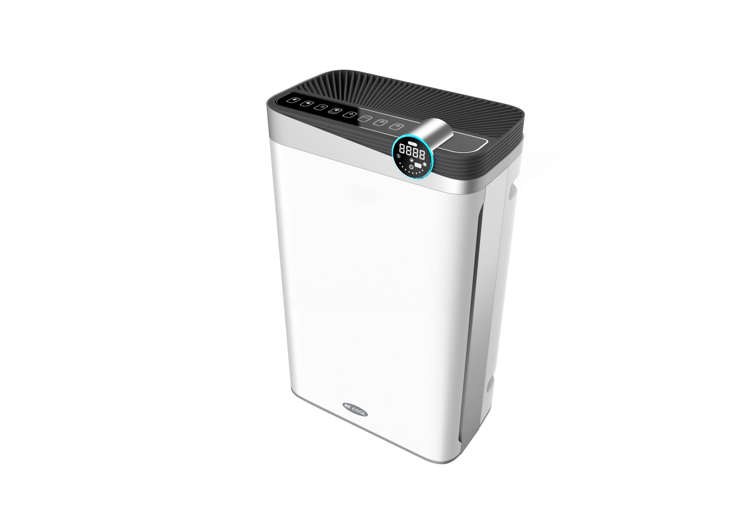 Be Cool Luftreiniger »BE COOL Luftreiniger und Luftbefeuchter« in schwarz-weiß