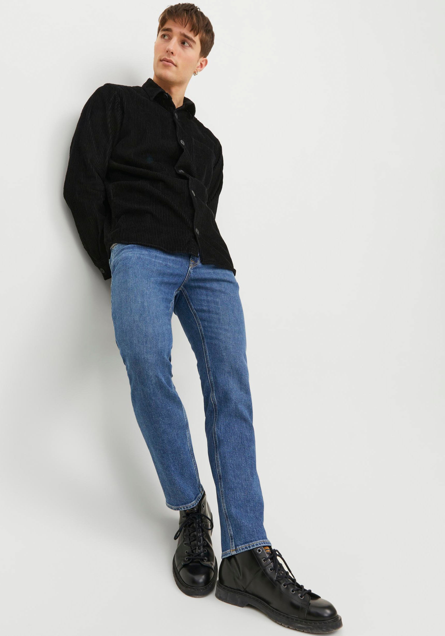 Jack & Jones Regular-fit-Jeans »JJICLARK JJORIGINAL AM NOOS«