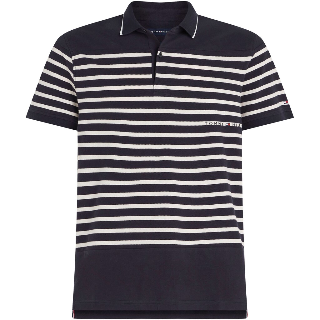 Tommy Hilfiger Poloshirt »PLACED STRIPE POLO«