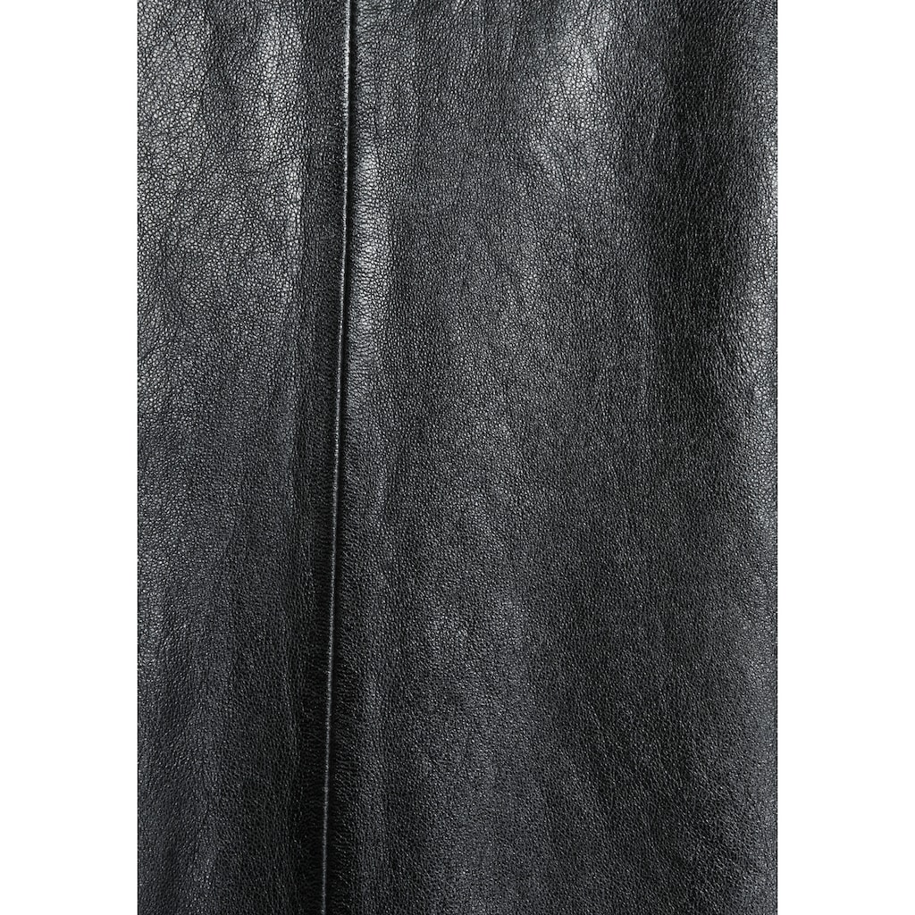 Gipsy Lederjacke »Blaer«, lässiges Lederhemd aus softem Nappaleder