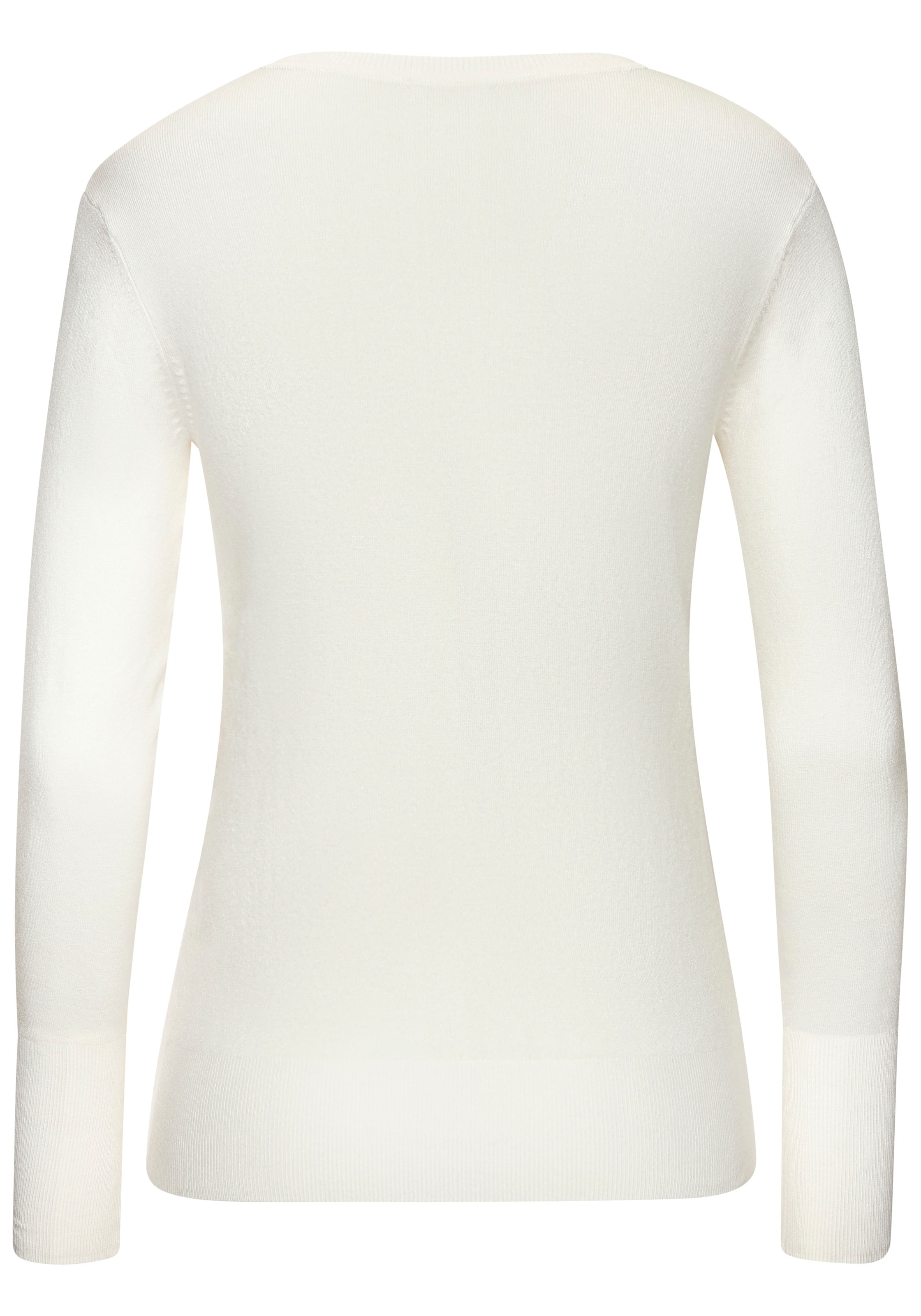 Vivance V-Ausschnitt-Pullover, in taillierter Form, weicher Strickpullover, Basic, klassisch