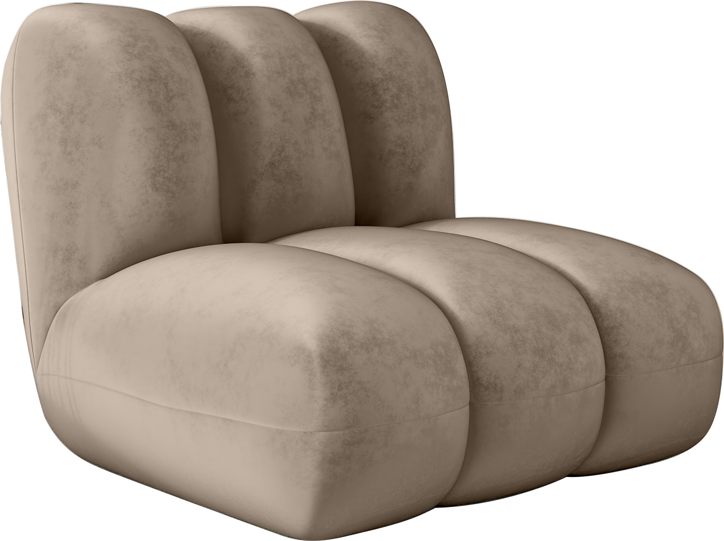 LeGer Home by Lena Gercke Sessel »Priya Loungesessel, moderne Steppung, auch in Bouclé«, perfektes Einzelstück, gemütlich und modern, B/T/H: 90/106/84 cm