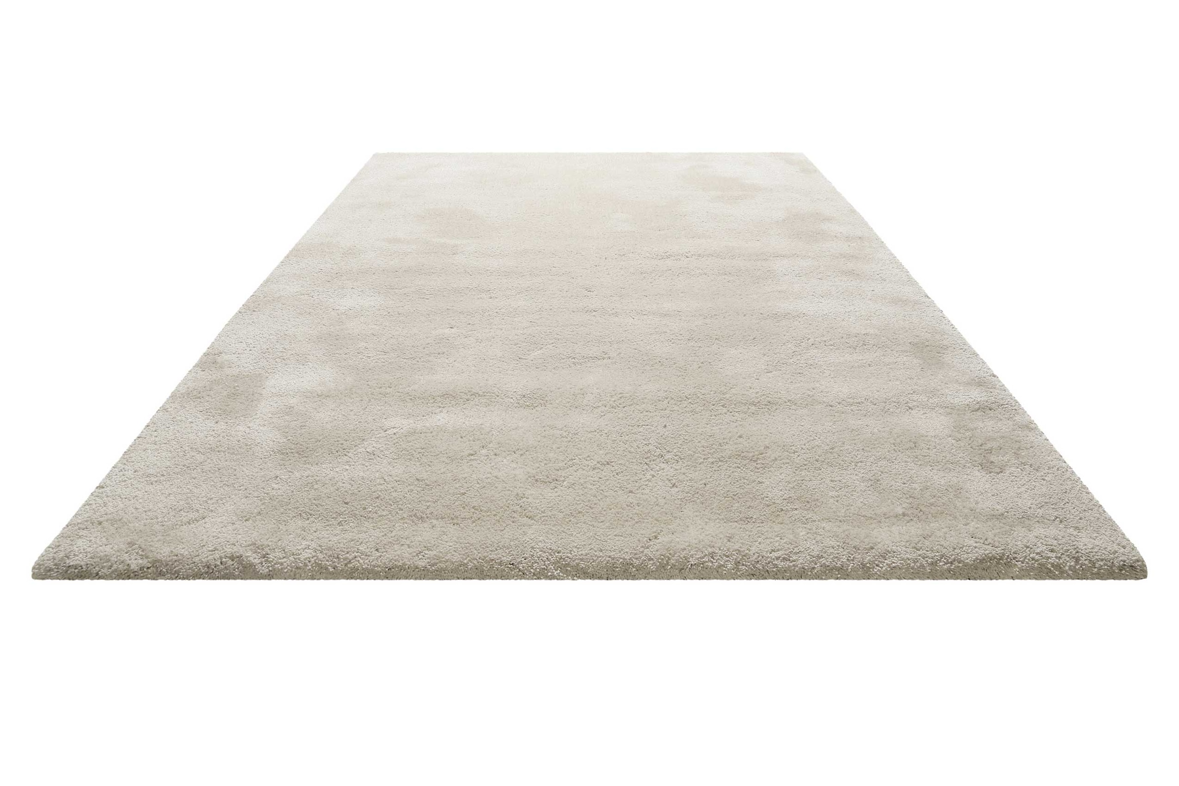 Homie Living Teppich »Pisa« rund 25 mm Höhe Hochflor, Microfaser, uni, weich, Shaggy, Wohnzimmer, Schlafzimmer