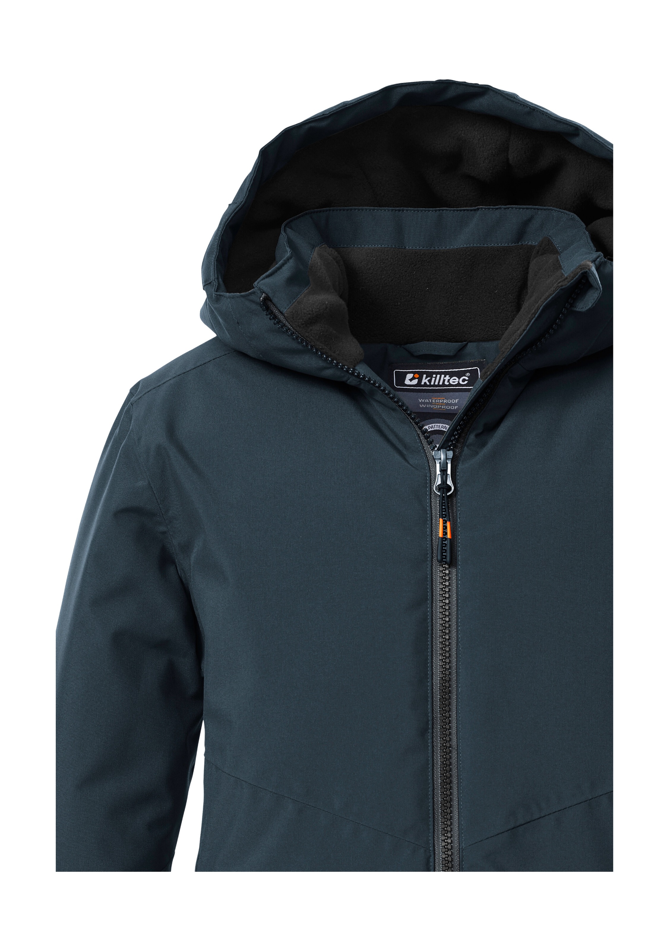 Killtec Funktionsjacke »KOW 221 BYS JCKT«, Wind- und wasserdichte Kinderjacke mit verstellbarer Kapuze