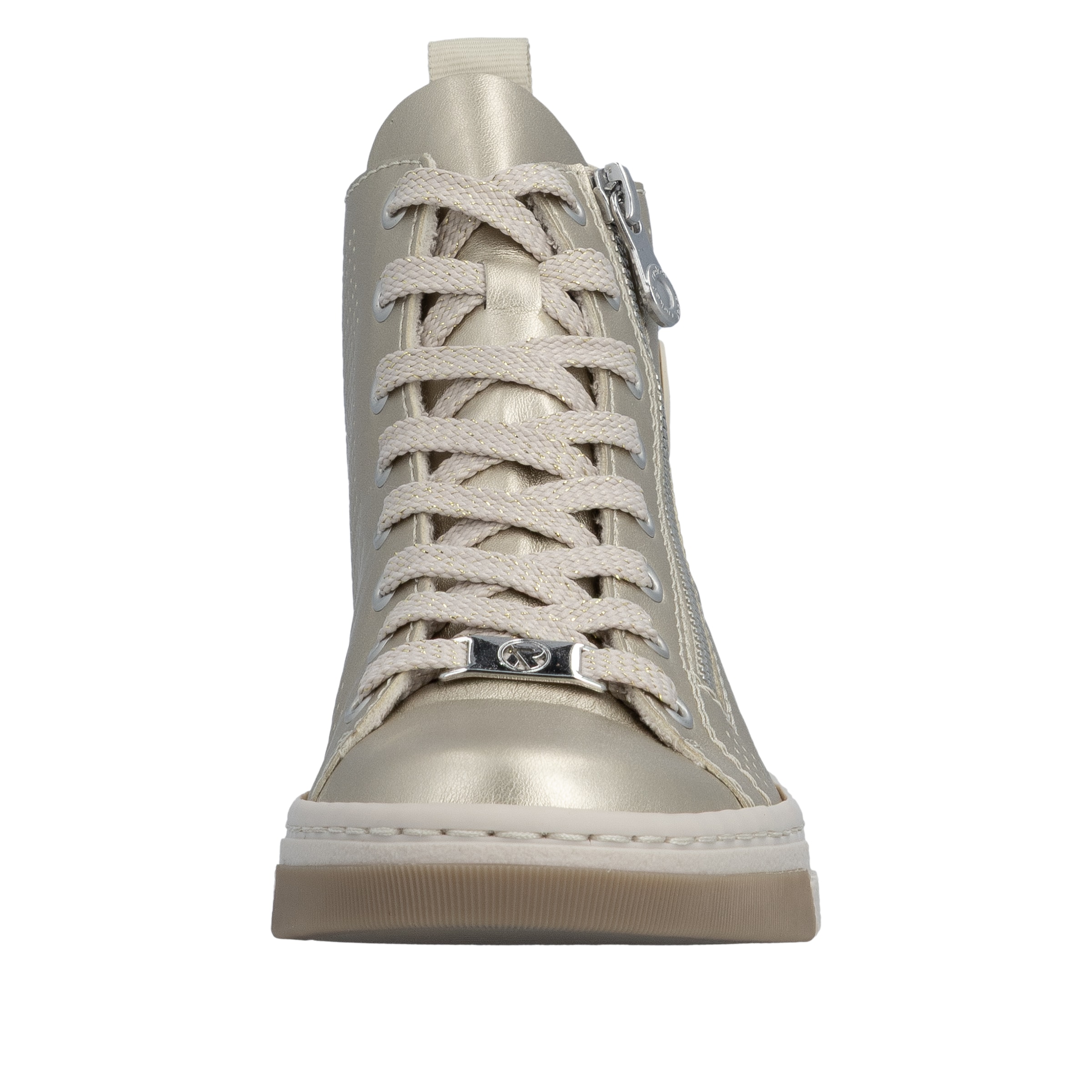 Rieker Sneaker  High Top-Sneaker, Freizeitschuh, Schnürschuh mit Plateausohle