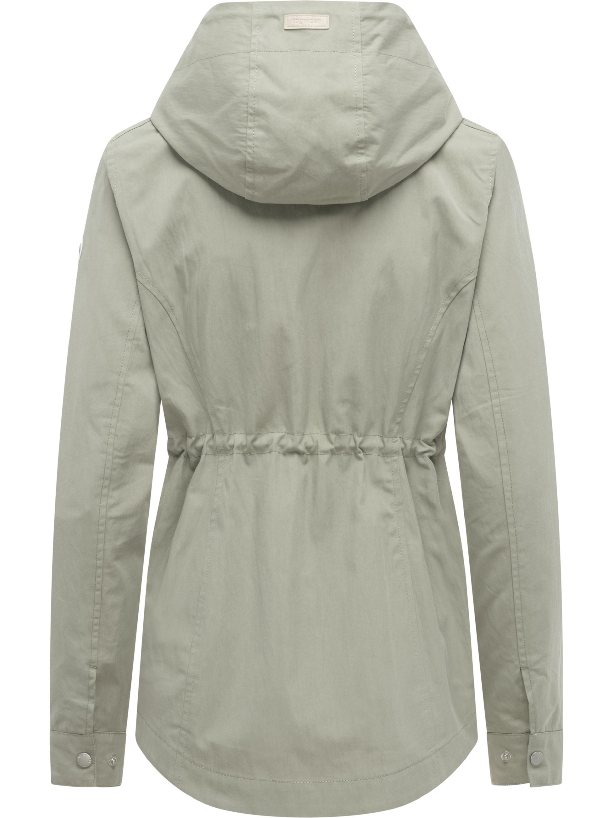 Ragwear Parka »Parka Dankira« mit Kapuze Leichte Übergangsjacke mit verstellbarer Kapuze