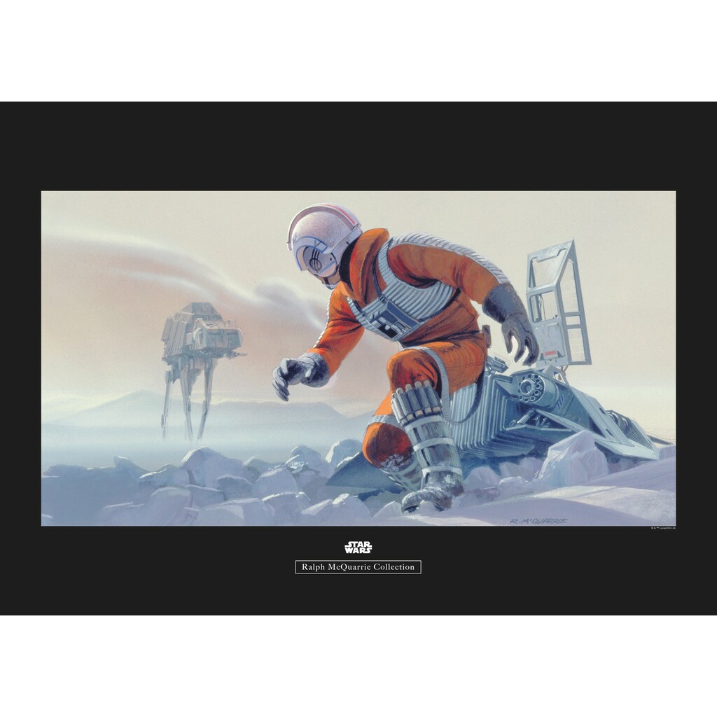 Komar Poster »Star Wars Classic RMQ Hoth Battle Pilot«, Star Wars, (1 St.)