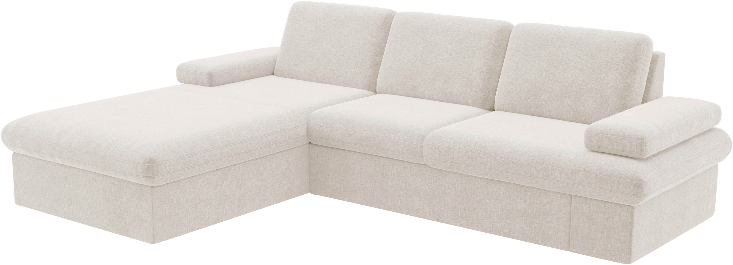 sit&more Ecksofa »Moreno«, mit Armteilverstellung,wahlweise mit Bettfunktion