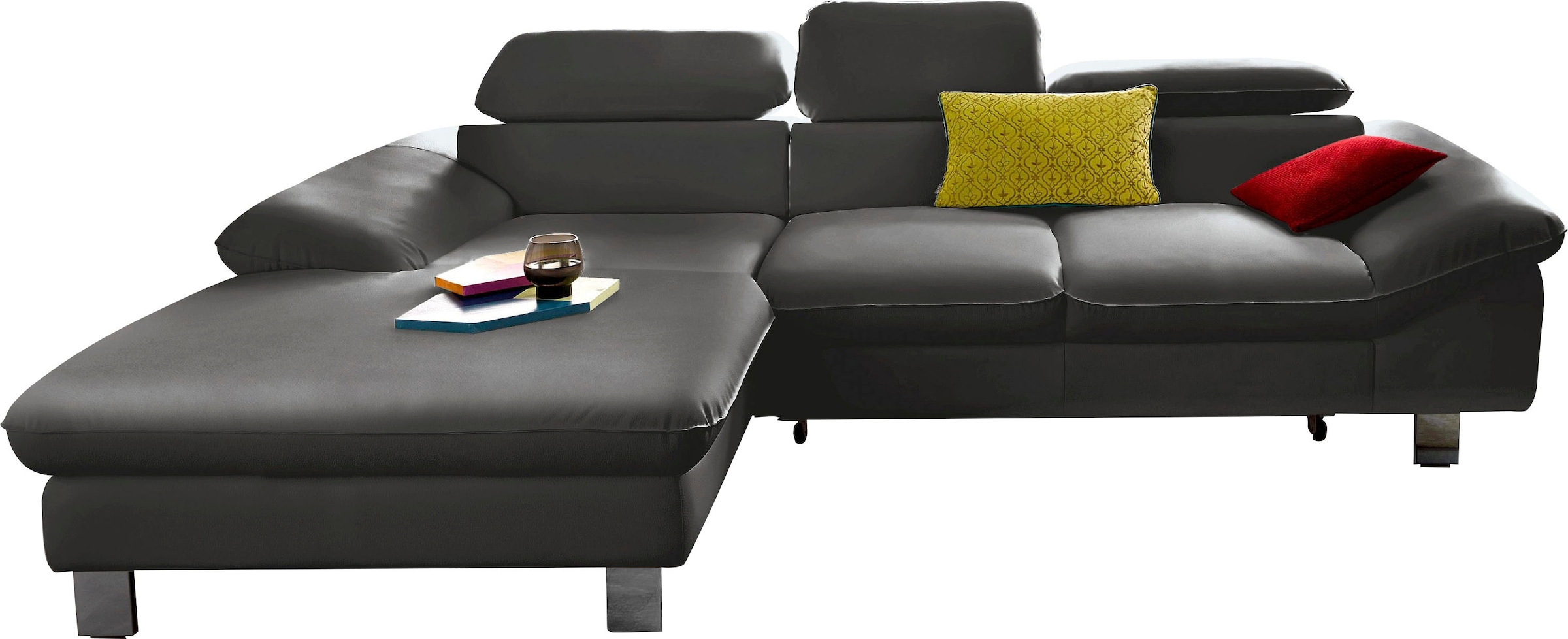 COTTA Ecksofa »Driver L-Form, B: 268 cm« Kopfteilverstellung, optional Bettfunktion & Bettkasten