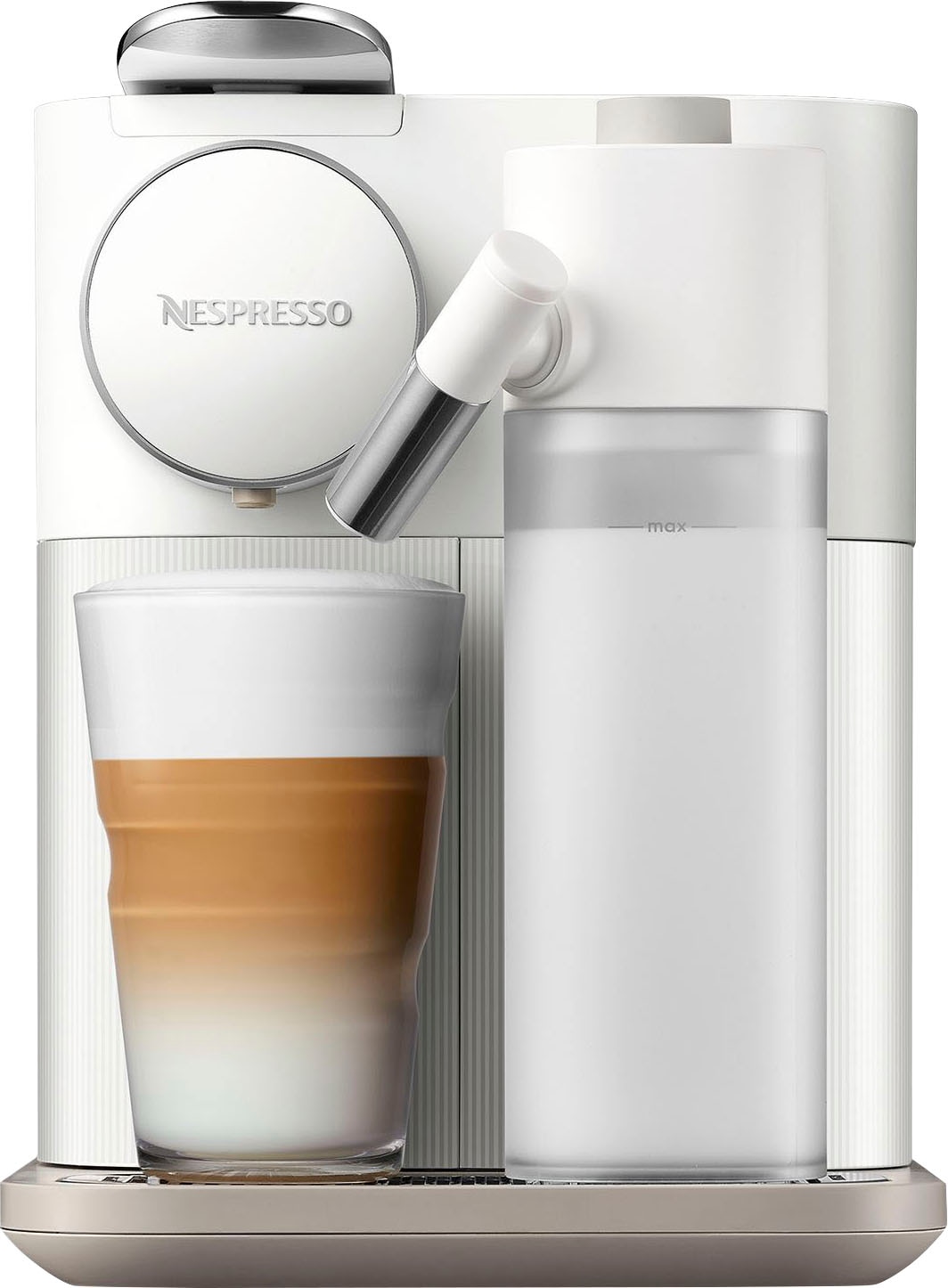 Nespresso Kapselmaschine DeLonghi, inkl. jetzt white«, Willkommenspaket »EN640.W von OTTO Kapseln 7 bei mit