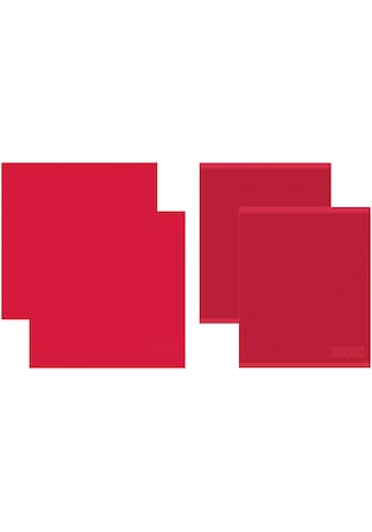 DDDDD Geschirrtuch »Logo«, (Set, 4 tlg., Combi-Set: 2x Küchentuch 50 x 55 cm + 2x... kaufen
