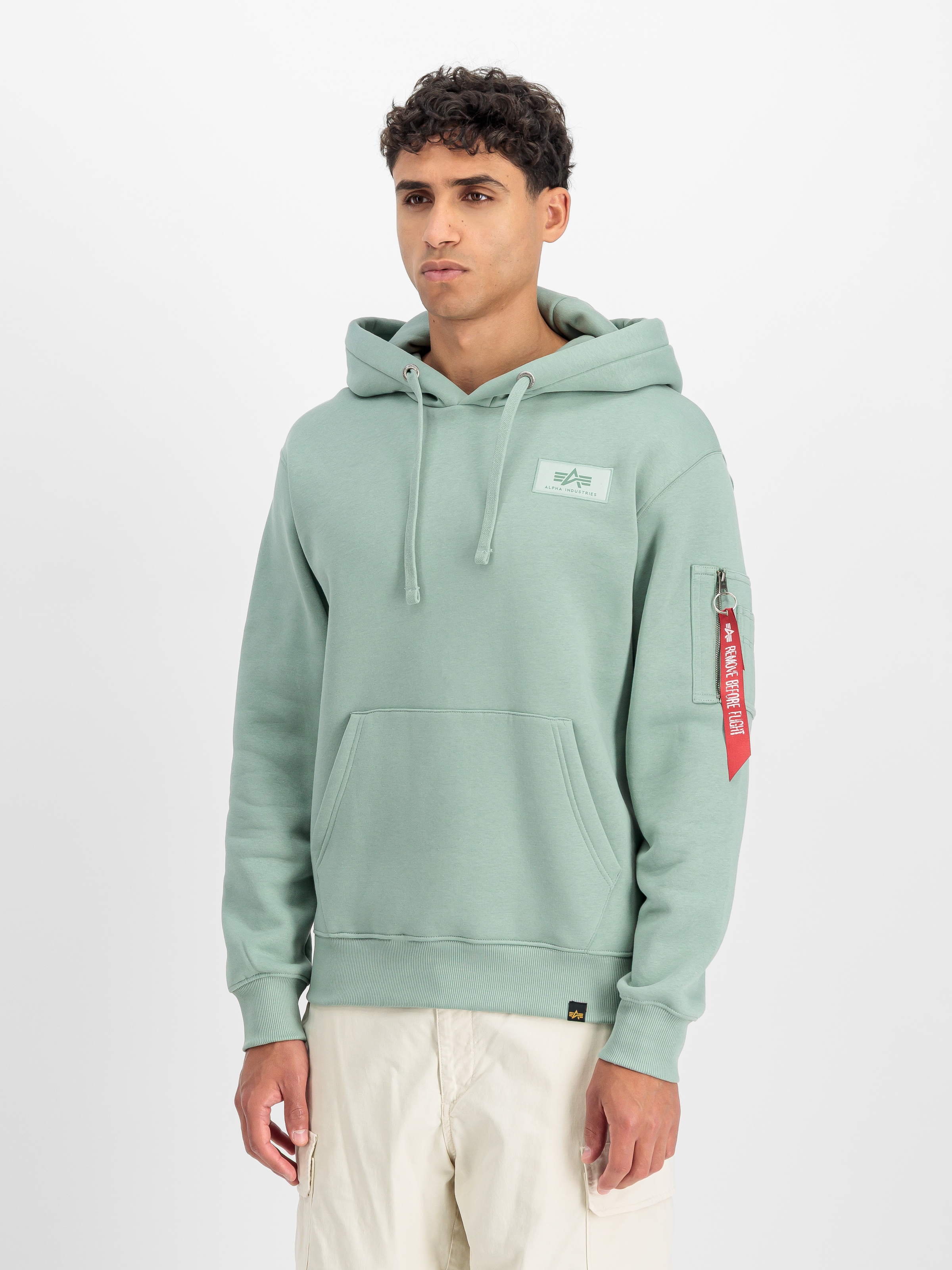 Alpha Industries Kapuzensweatshirt »BACK PRINT HOODY«, Baumwollmischung, regular fit
