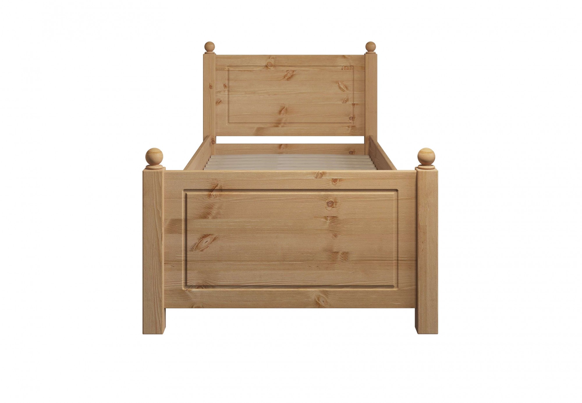 OTTO home Massivholzbett »Mila, hohe Belastbarkeit Jugendbett,! FSC® zertifiziertes Massivholz« Breite/Belastbarkeit 180cm/220 KG, 140cm/180 KG, 90cm/=120 KG,  aus massiver Kiefer, inklusive Lattenrost