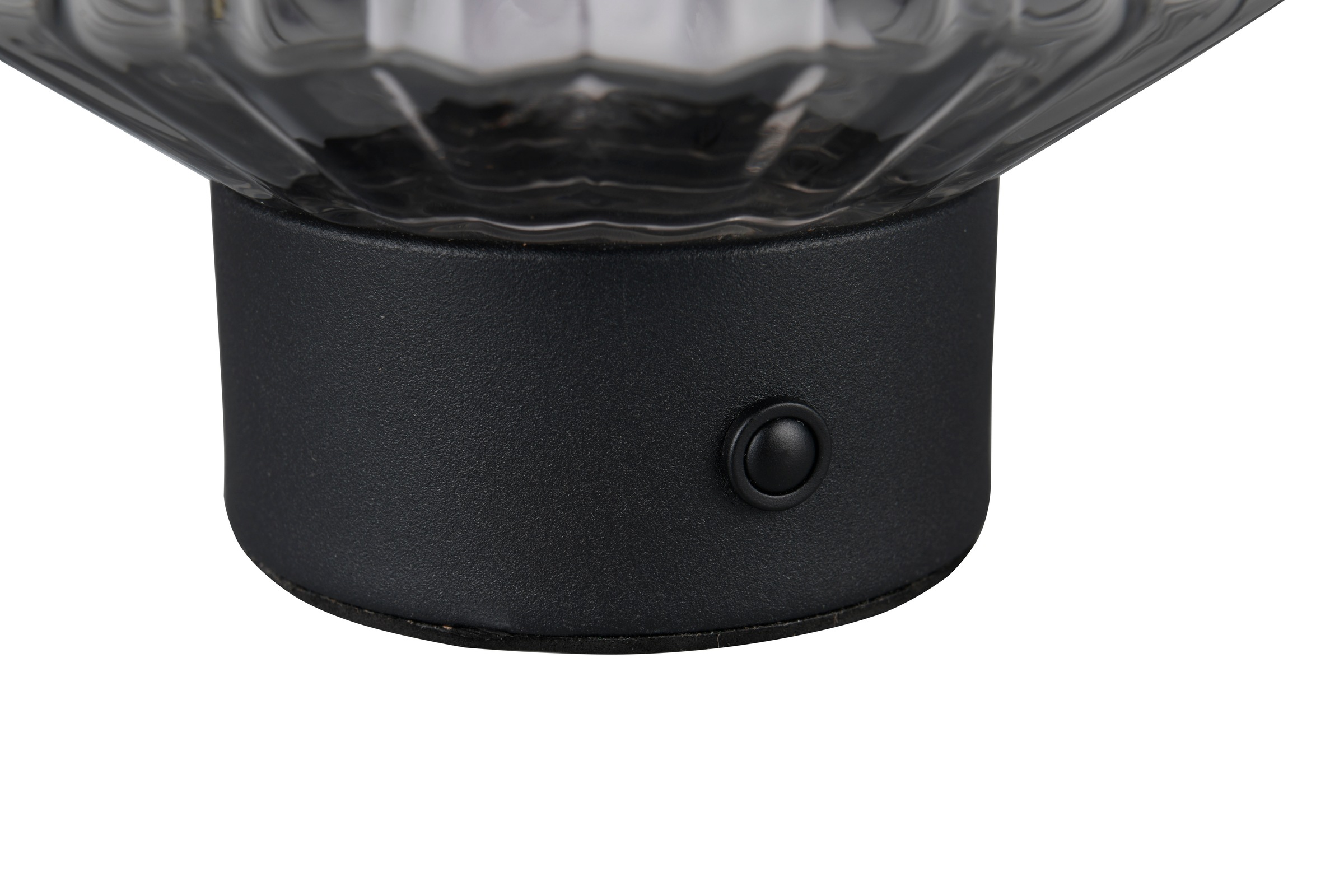 REALITY Leuchten LED Tischleuchte »LORD«, 1 flammig, Leuchtmittel LED-Board | LED fest integriert, kabellose Akku Tischlampe, Glasschirm, USB-C Ladekabel, Touchdimmer