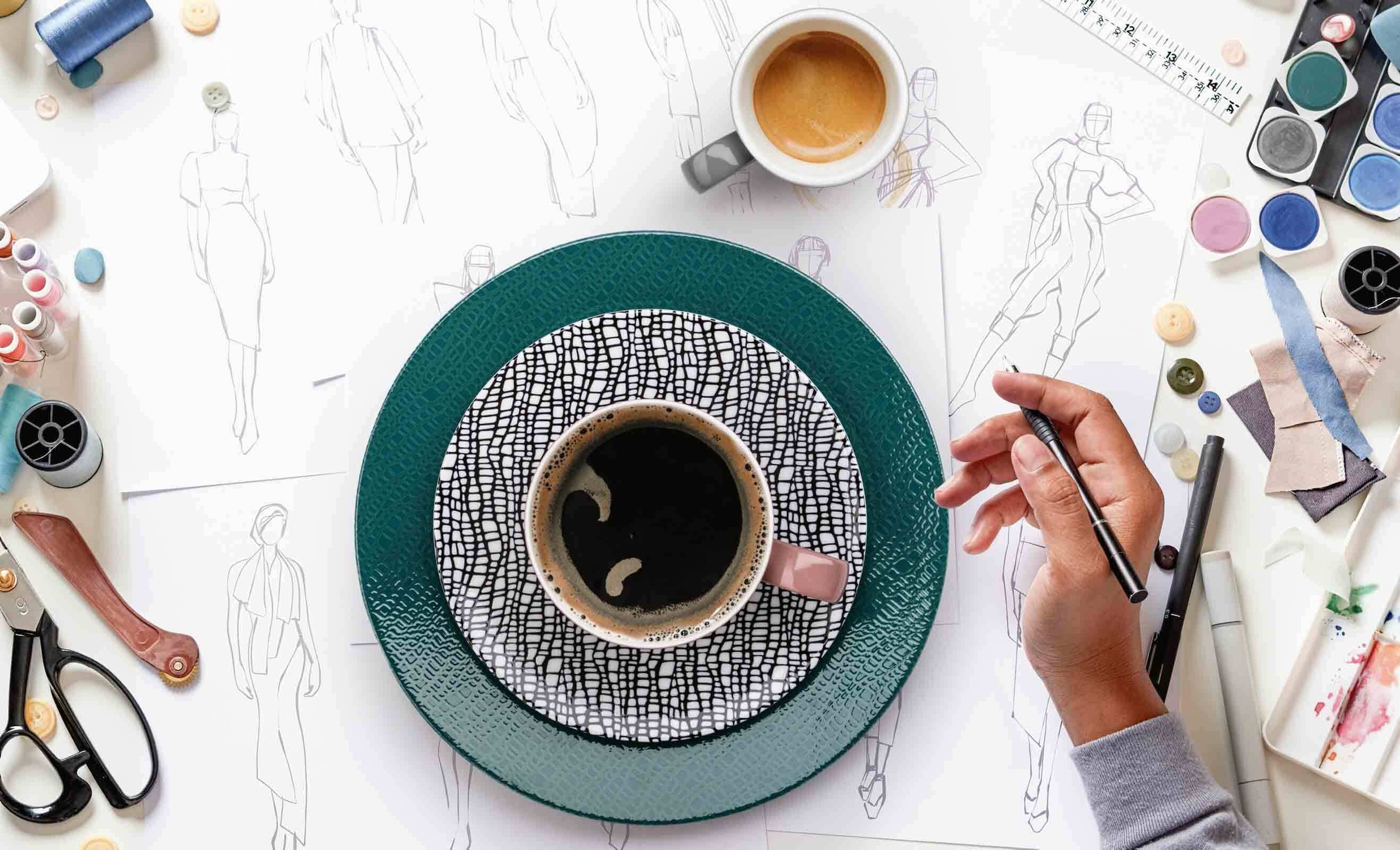 Seltmann Weiden Tasse »Milchkaffeetassen Life Fashion 370 ml 6er Set«