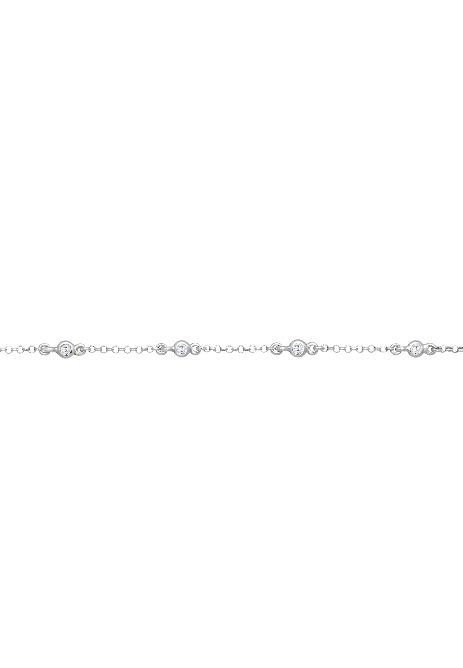 Elli Premium Choker »Halskette Choker Topas Elegant 925 Silber«