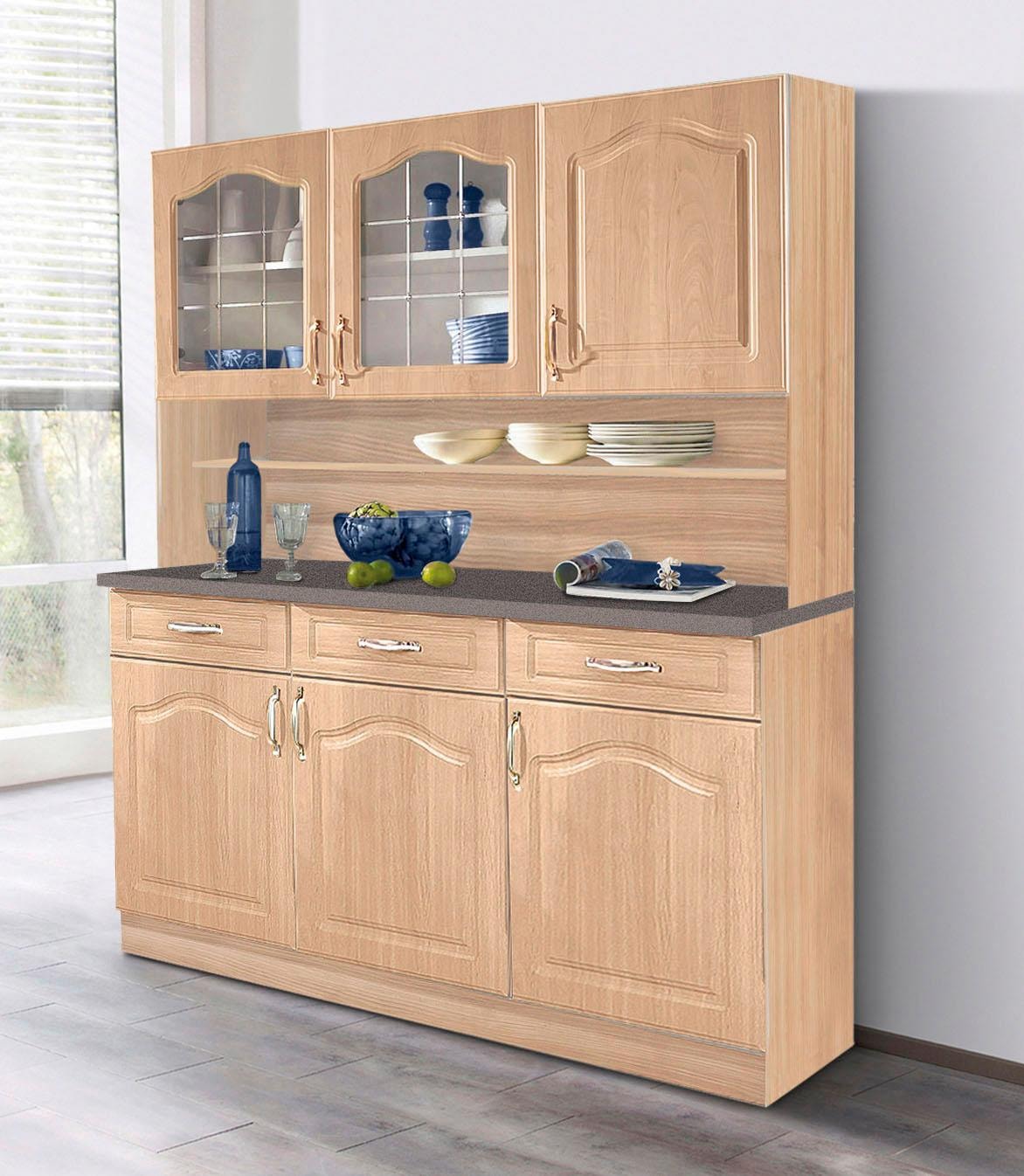 wiho Küchen Küchenbuffet »Linz« 150 cm breit, in Landhaus-Optik