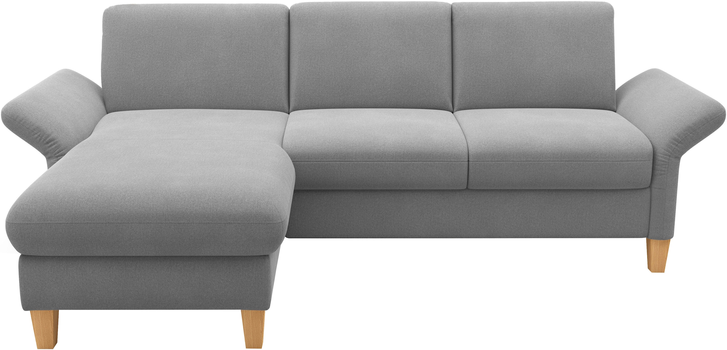 Home affaire Ecksofa »Rochelle, L-Form«, wahlweise mit Armteilverstellung, Bettfunktion und Bettkasten