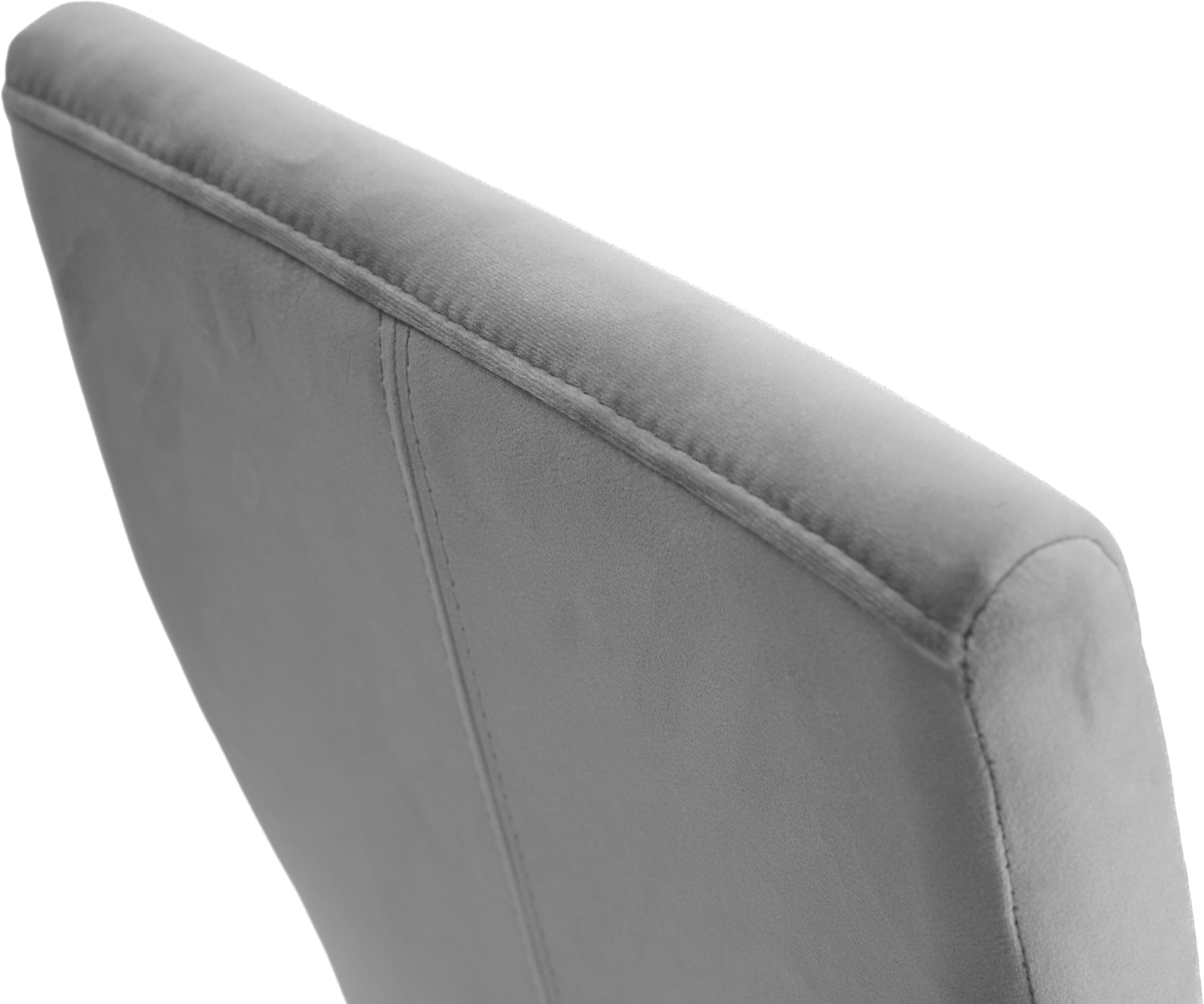 Home affaire Freischwinger »ELBACH, TOPSELLER!, OTTOs Choice«, (Set), 2 St., Samtvelours, TOPSELLER!, Polsterstuhl mit Metallgestell, pflegeleichtem Samtvelours