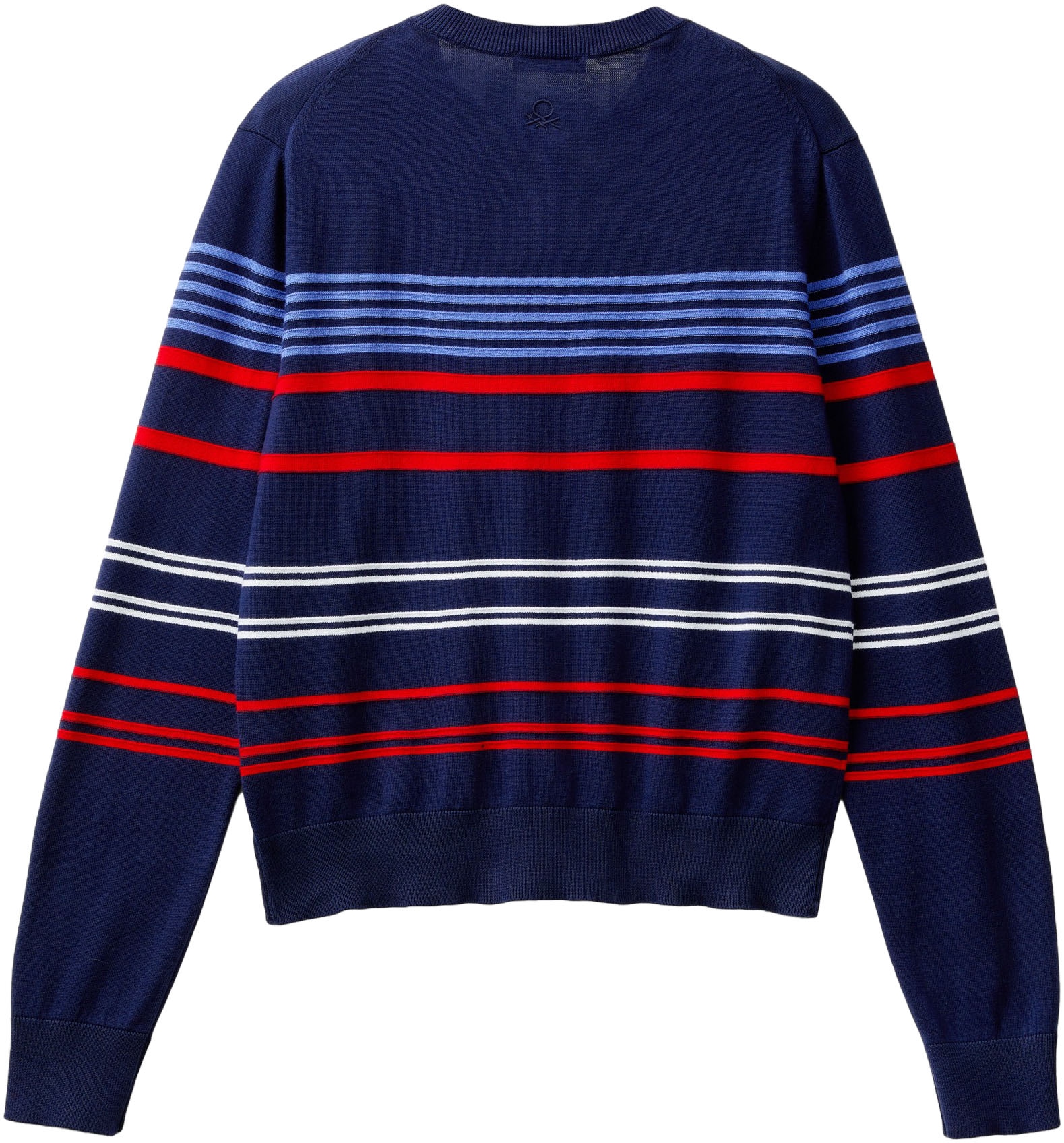 United Colors of Benetton Strickpullover, Gestreiftes Design in verschiedenen Farben