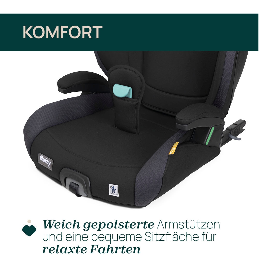 Chicco Autokindersitz »QUIZY I-SIZE 
gemäß ECE R129/03«