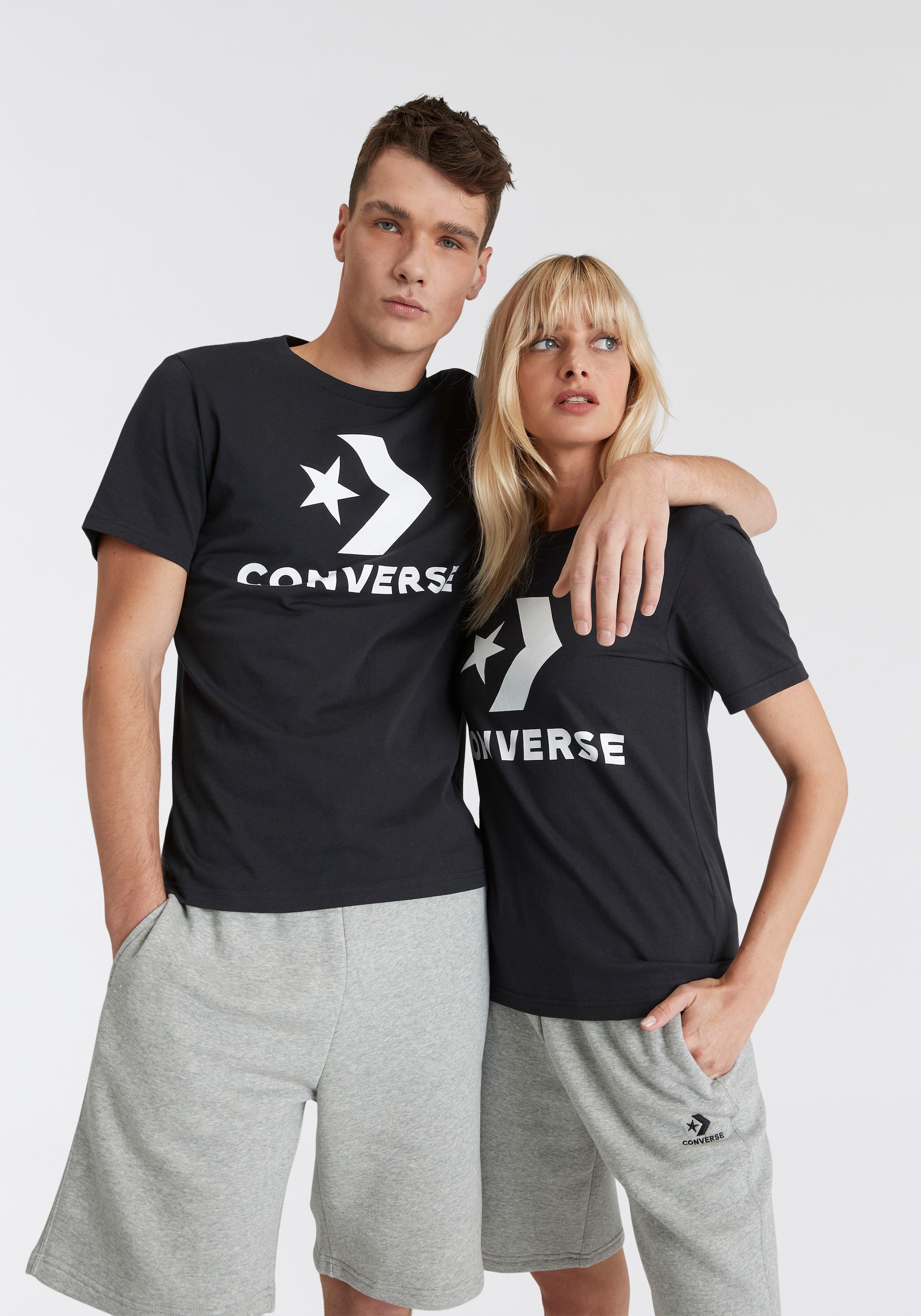 Converse T-Shirt »Unisex GO-TO STAR CHEVRON LOGO STANDARD-FIT«, Unisex