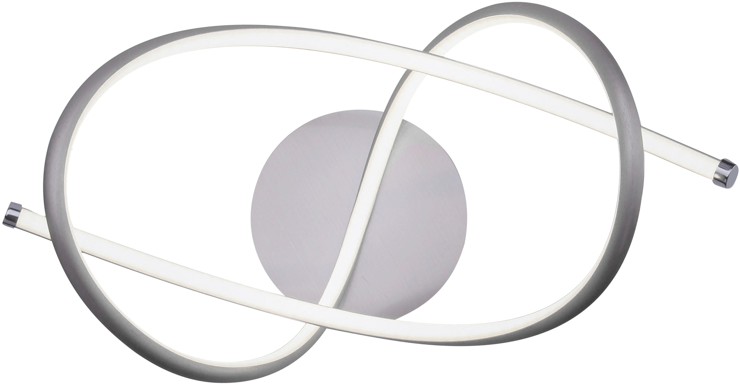 JUST LIGHT Deckenleuchte »VIOLETTA«, 1 flammig, Leuchtmittel LED-Board | LED fest integriert, inklusive festverbaute LED, aus Stahl gefertigte Deckenlampe