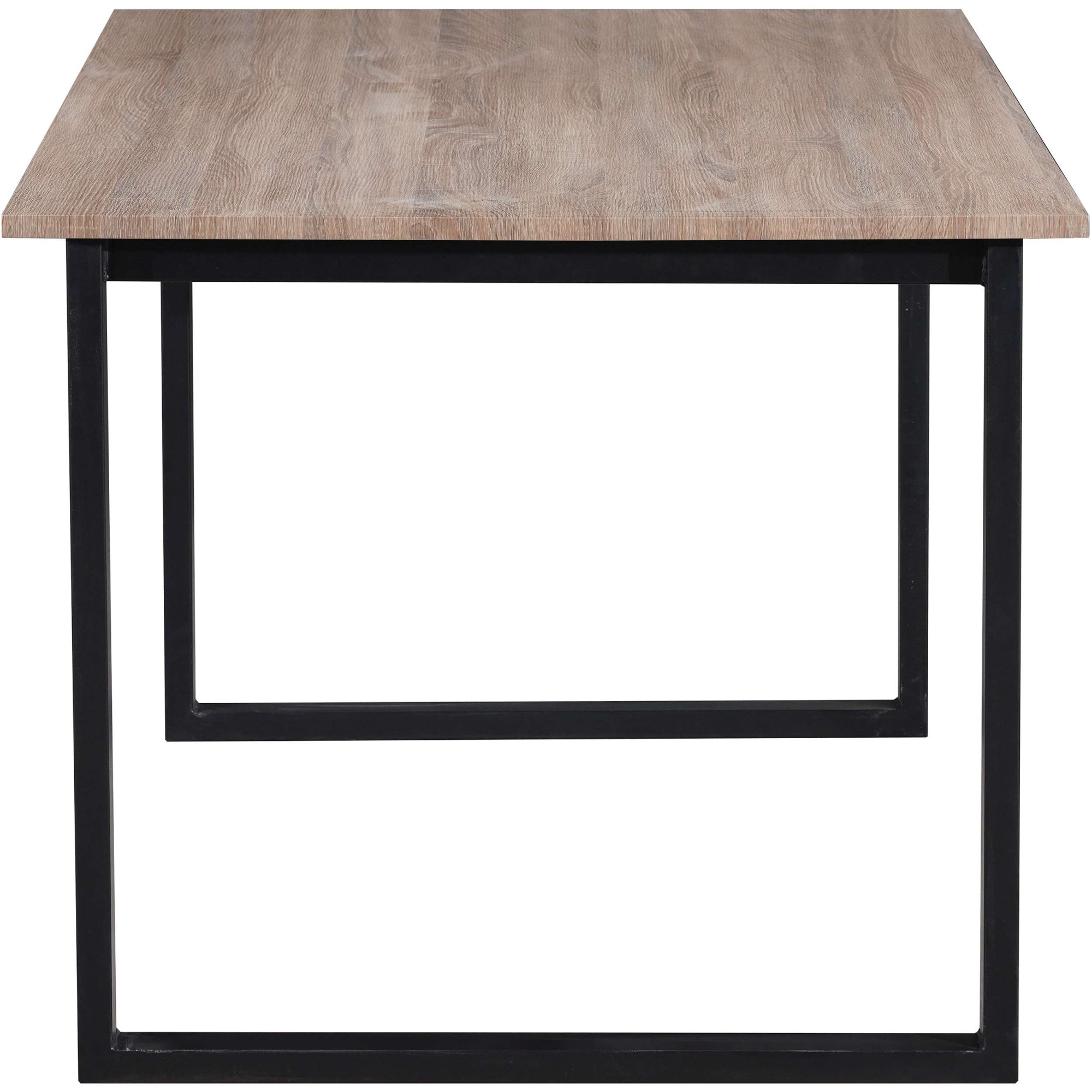 OTTO home Esstisch »Barcell« schwarzes Metallgestell, Plattenvarianten wählbar, sowie Größen