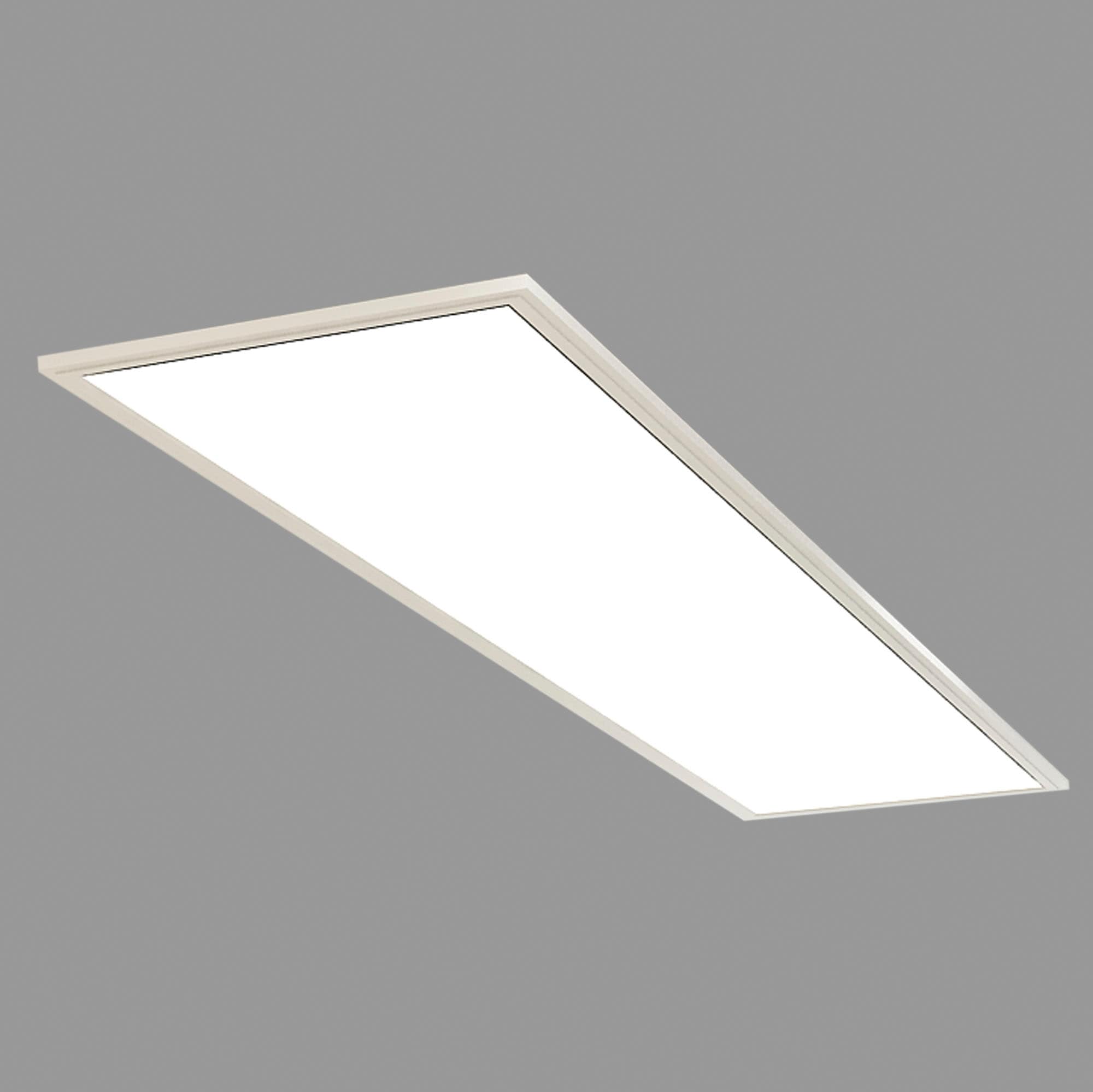 Briloner Leuchten LED Panel »7193016 Simple«, Deckenlampe, 119,5x29,5x6cm, Weiß, 38W, Wohnzimmer, Schlafzimmer