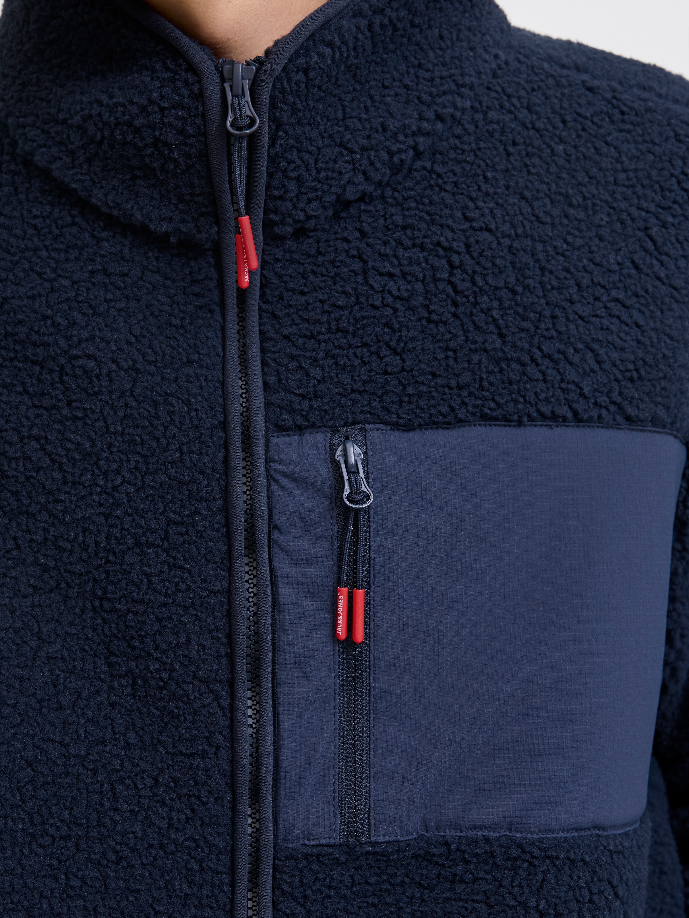 Jack & Jones Fleecejacke »JJTHATCHER FLEECE JACKET«
