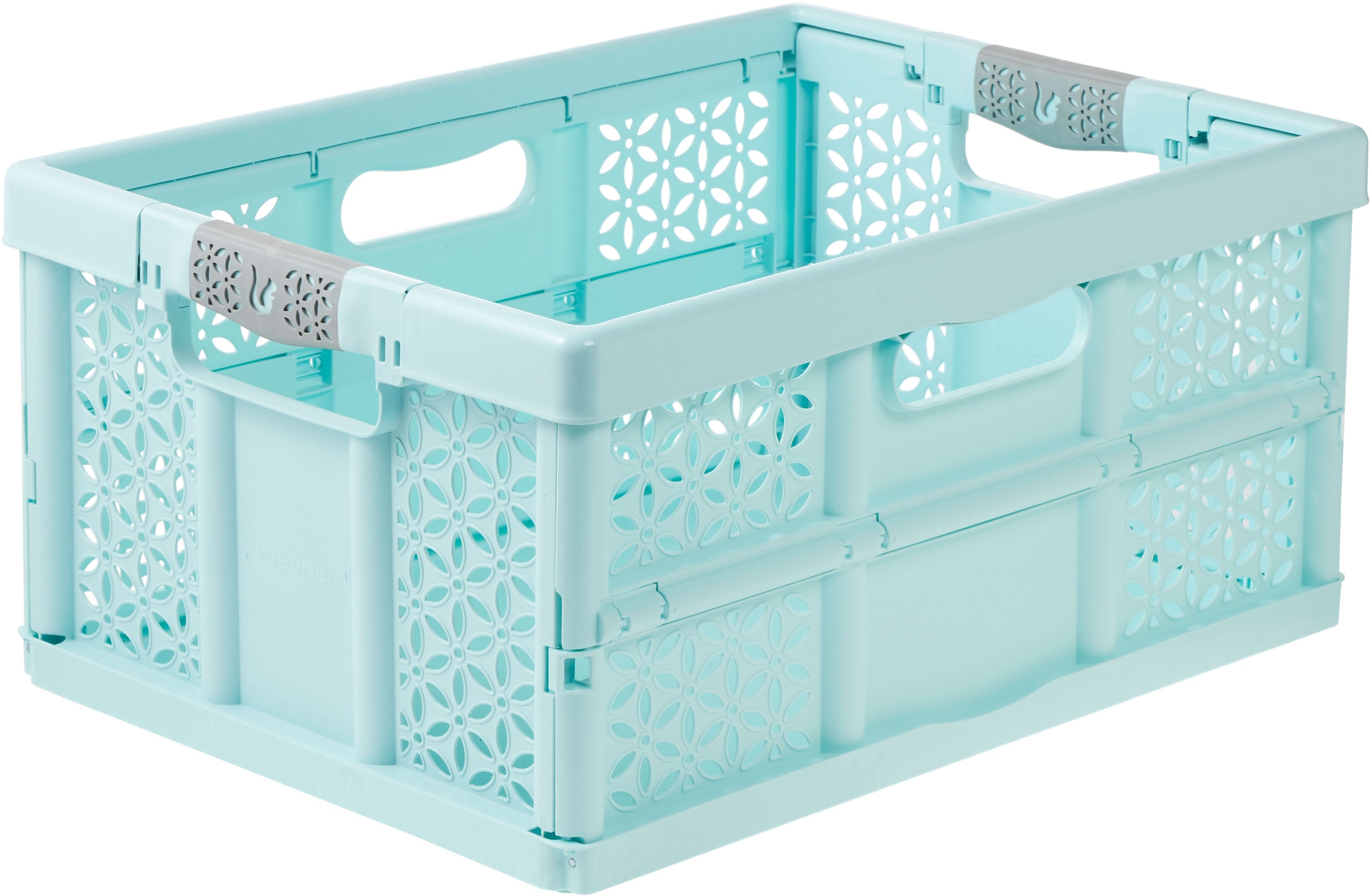 keeeper Klappbox »lea 32l und faltbarere Isoliertasche nea 13l« Soft-Touch-Griffe, zusammenklappbar, wasserabweisend