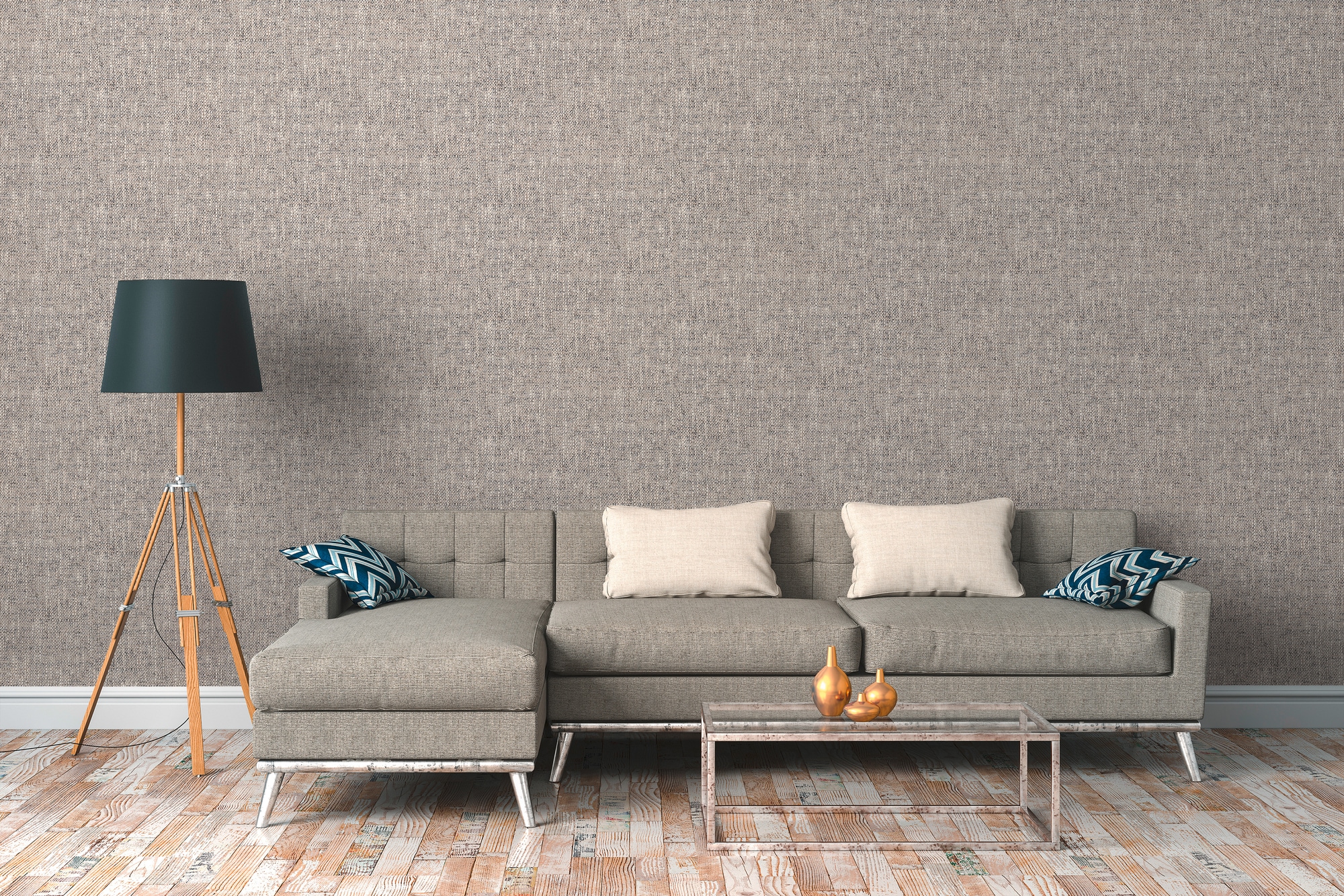 A.S. Création Vliestapete »Attractive 2 Tapete mit grober Struktur« gemustert | matt | neutral strukturiert Strukturtapete Strukturtapete einfarbig strukturiert modern Design