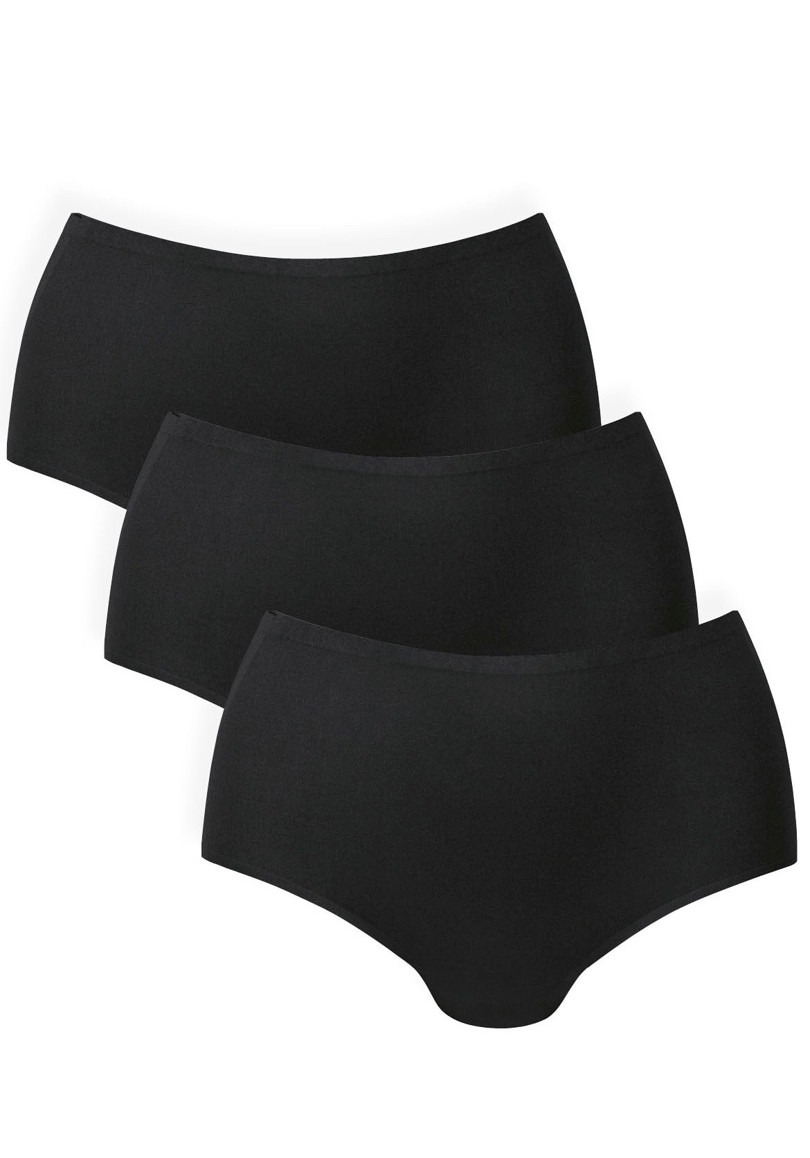 Anita since 1886 High-Waist-Slip »Essential High-Waist- Slip 3-er Pack«, (Packung, 3 St.), unsichtbar unter enger Kleidung, nahtlos, dehnbar